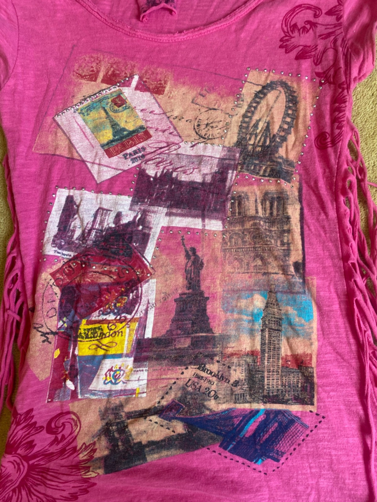 Womens Primark t shirt Uk 8 vintage y2k Denim Co any occasion spring summer💗💖