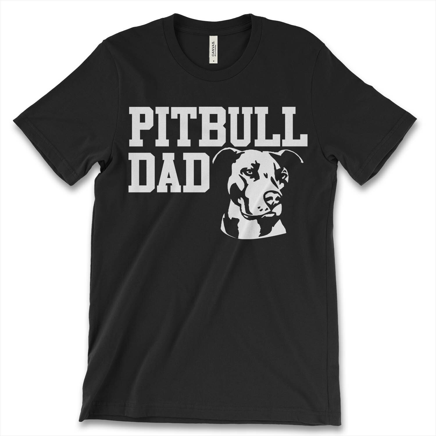 Pitbull Dad New Mens Shirt Pet Dog Best Friend Animal Lover Loyal Funny Gift Tee