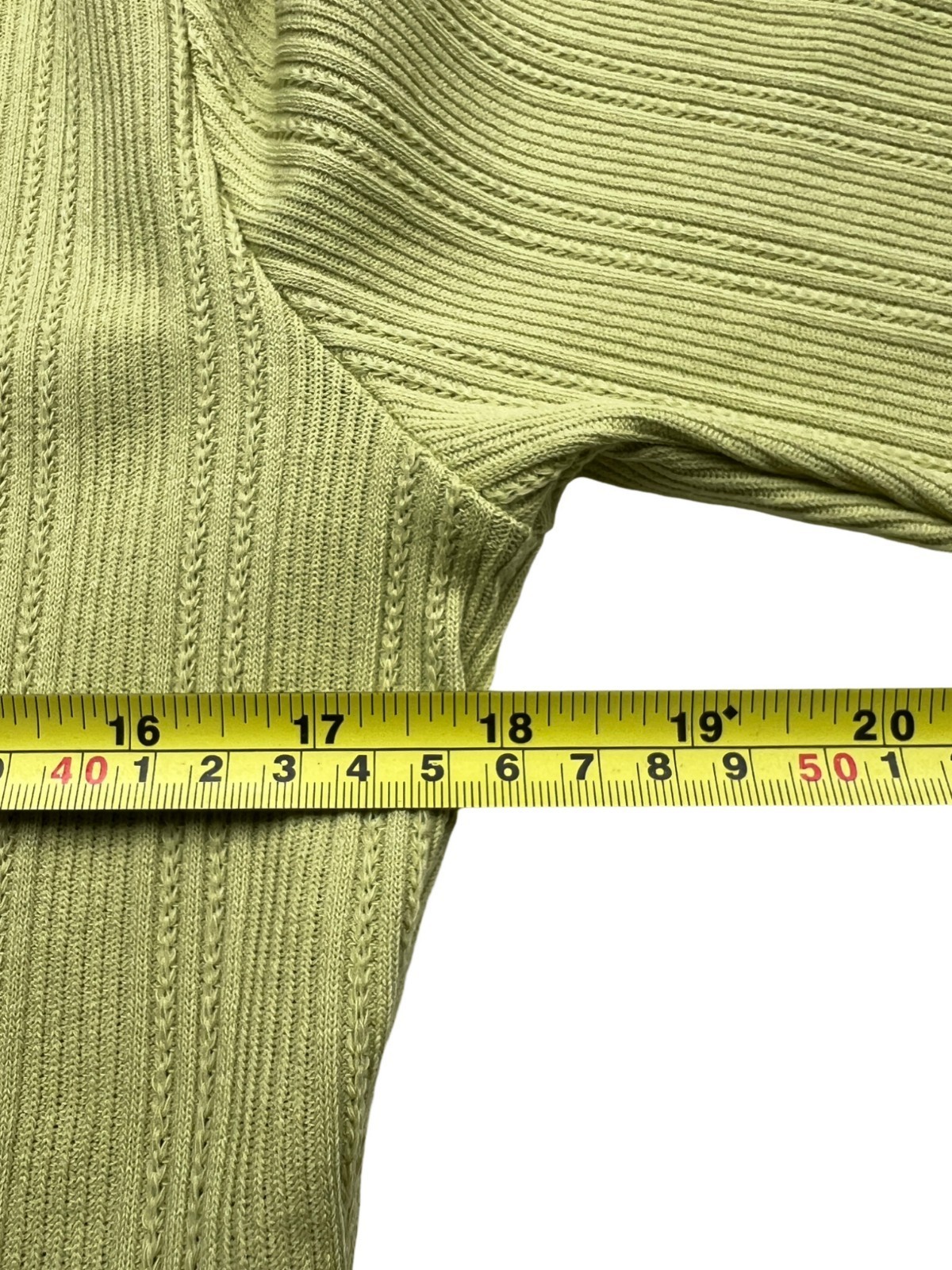Levi’s Damen Rundhals 3/4 Ärmel Bluse Grün Größe M
