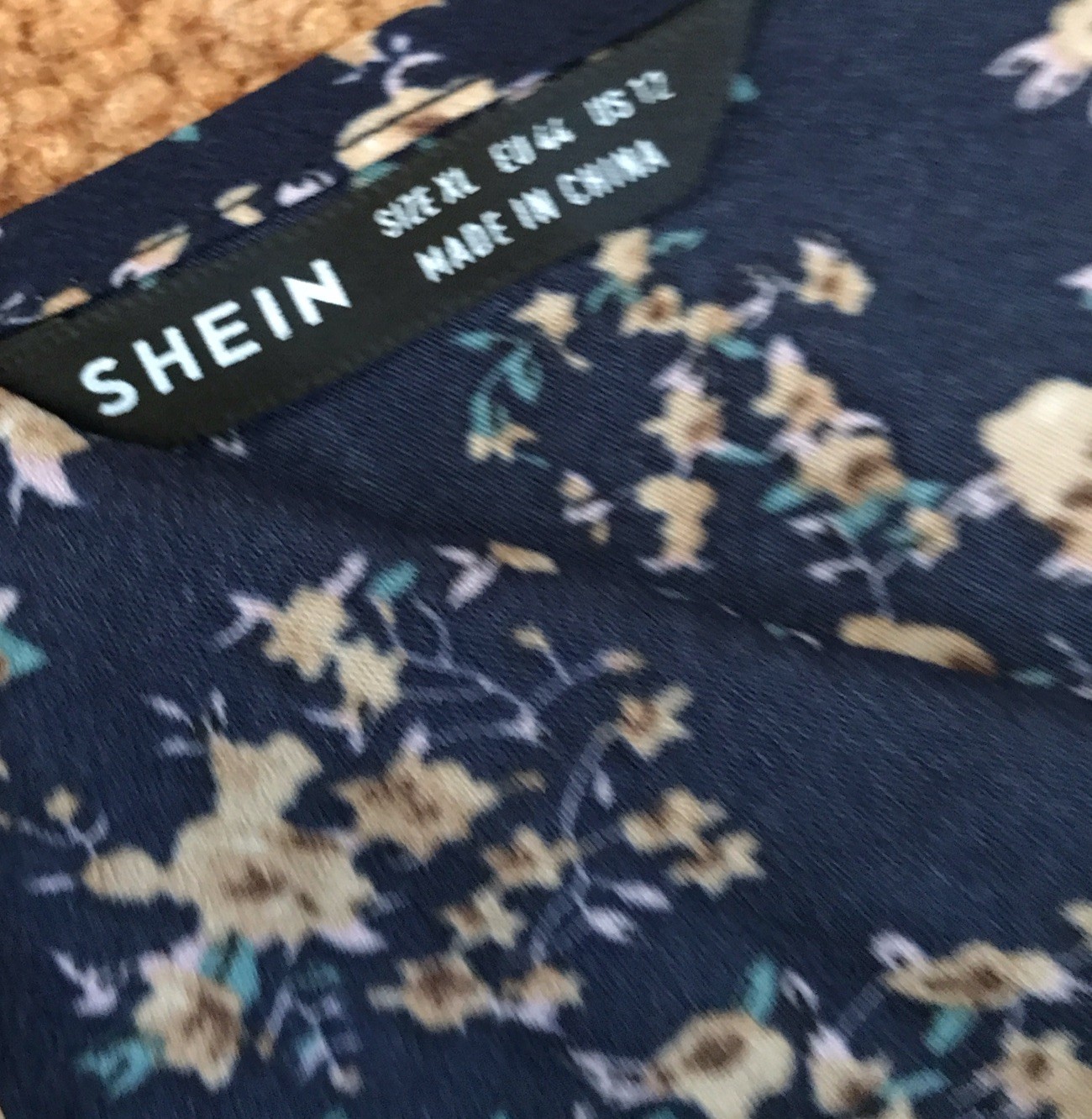 SHEIN Cropped Sleeveless Thin Strap Adjustable Floral Blouse Woman’s Size XL
