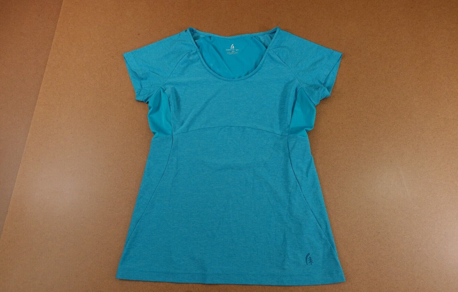 Sierra Designs Women’s Size Medium Blue Short Sleeve Scoop Neck Tee New