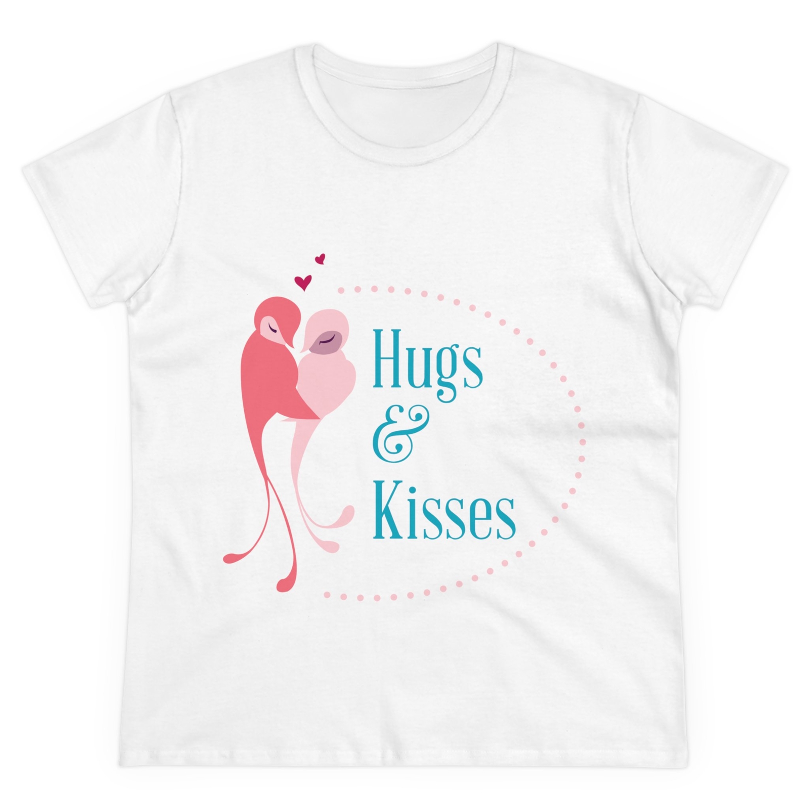 Hugs & Kisses – Women’s Midweight Cotton Tee