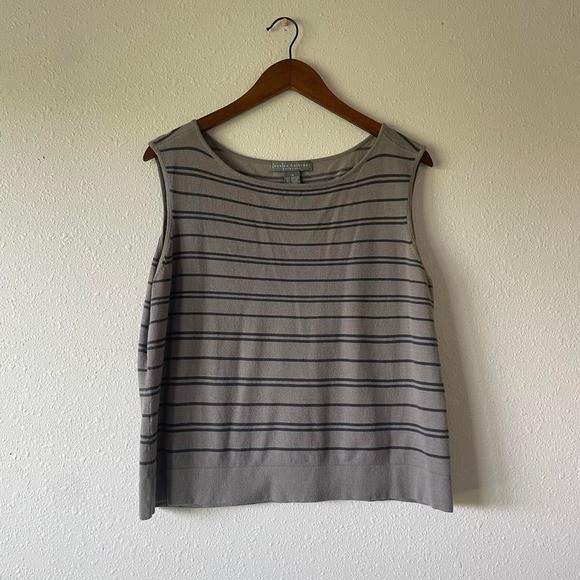 90s / 2000s Grunge Striped Slouchy Blouse