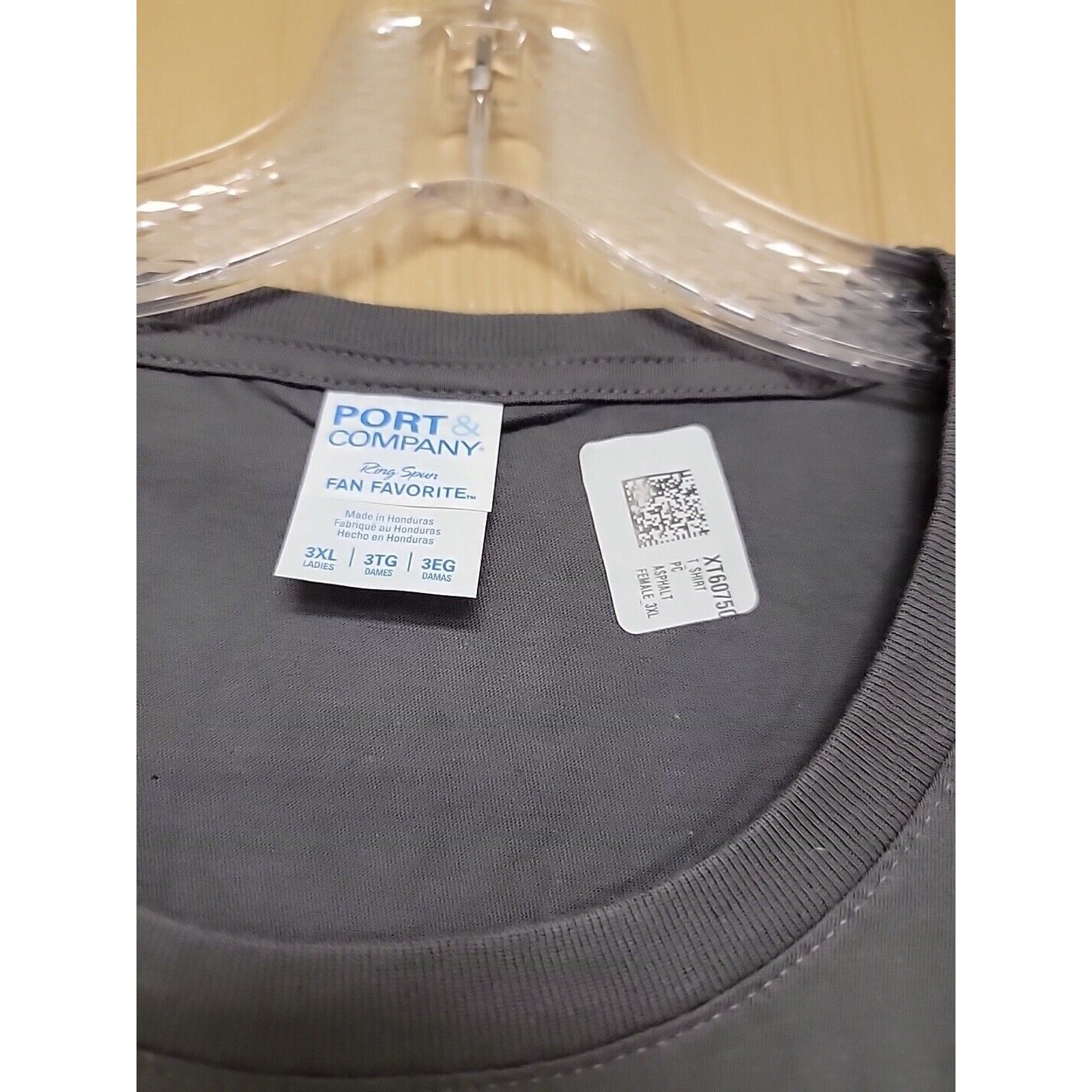 Port & Company Womens T-Shirt sz 3XL Asphalt Gray Changing Lives