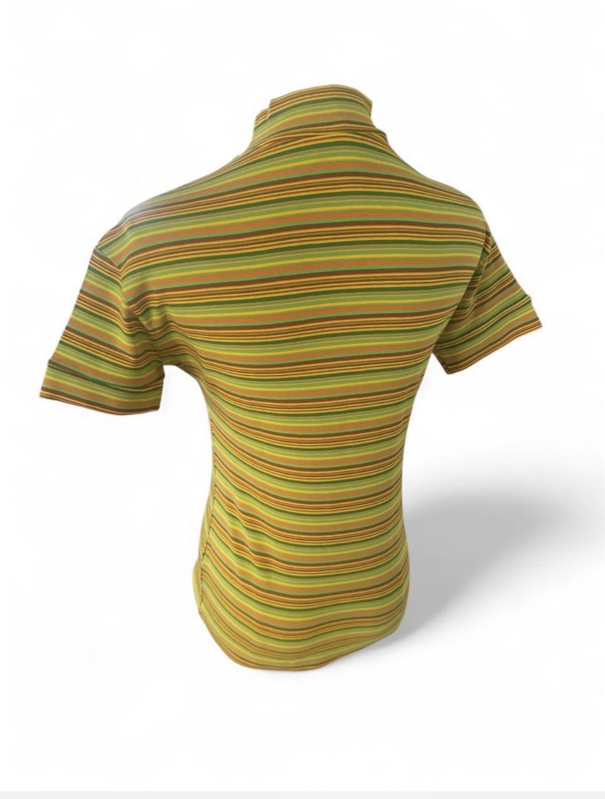 1970s mock turtle neck top