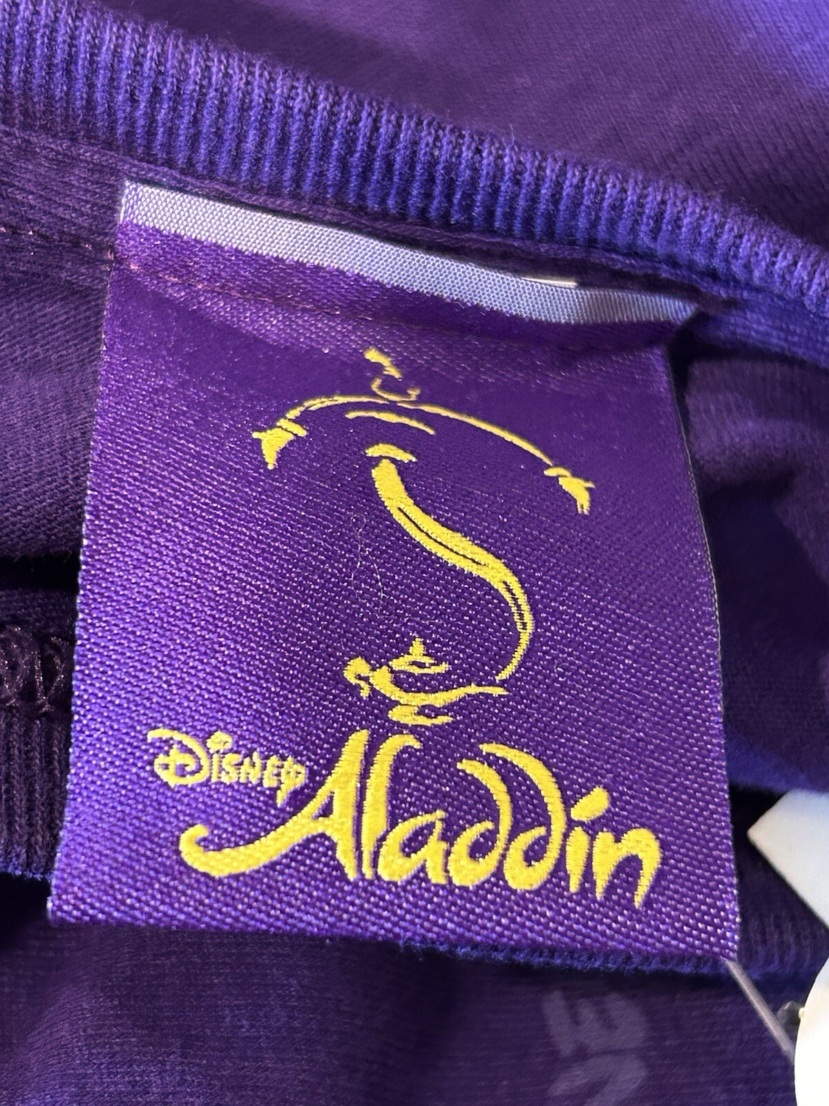 Disney Aladdin Tshirt Purple Sz Small (Juniors) NWT