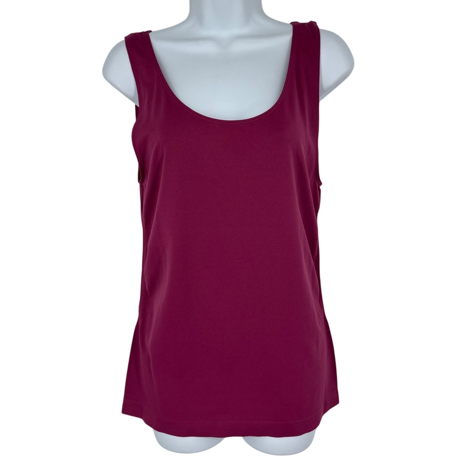Cato Womens Raspberry Tank Top XL Nylon/Spandex Blend