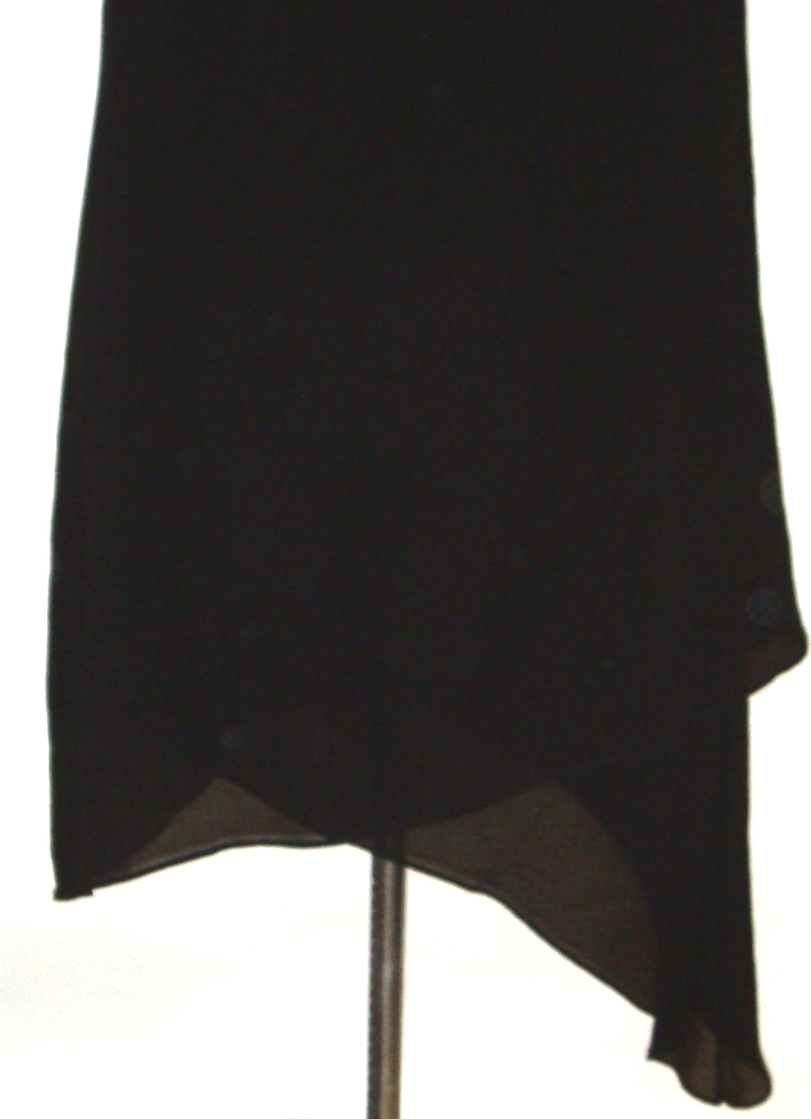 Soft Surroundings Celine Tunic Tank Top size L Layered Asymmetrical Chiffon