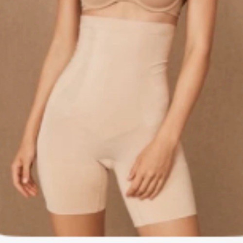Spanx Thinstincts High Waisted Mid Thigh Shorts Shapeware NWT stule # 10006R