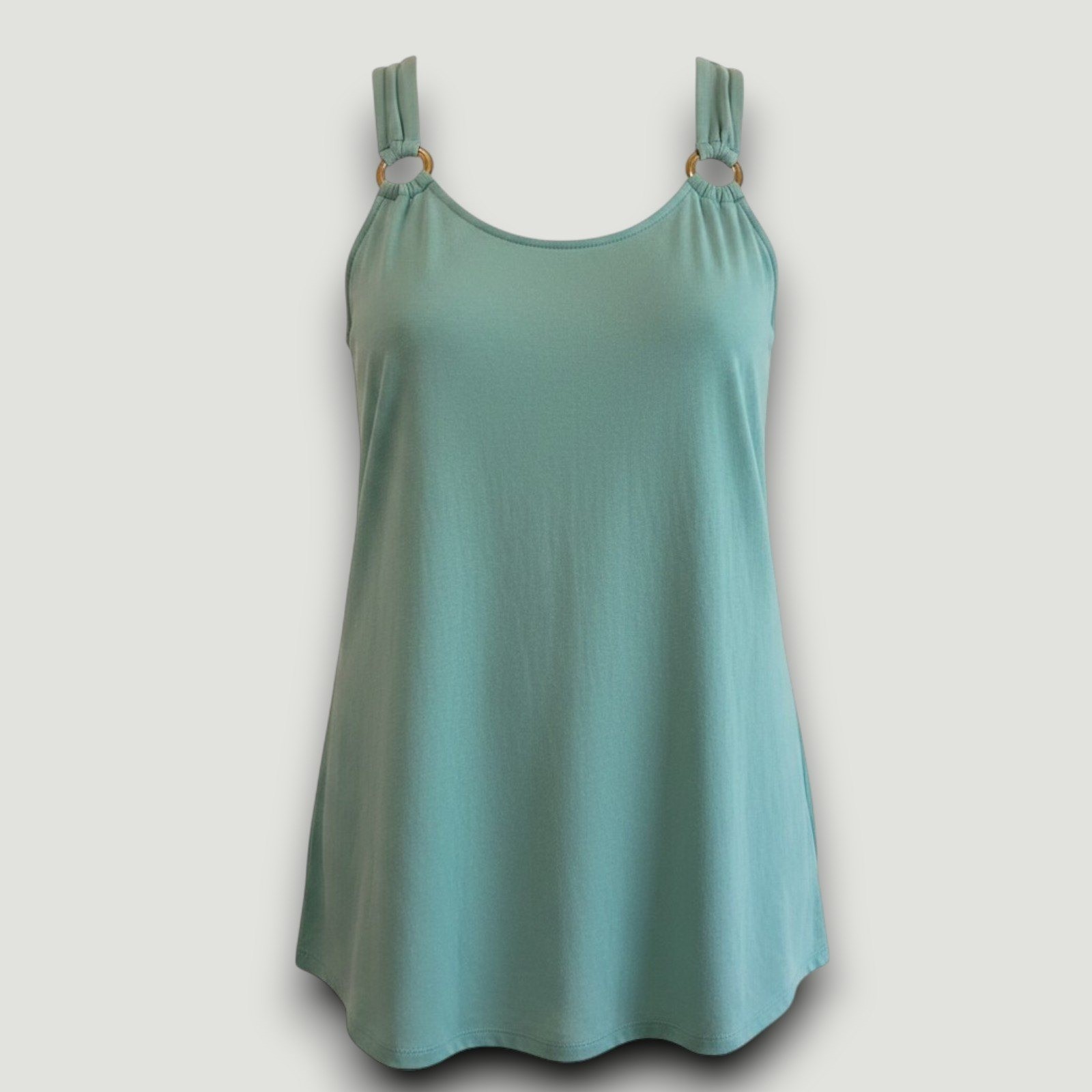 Croft & Barrow Swim Coverup M Aqua Blue Beach Pool Casual Vacation Summer
