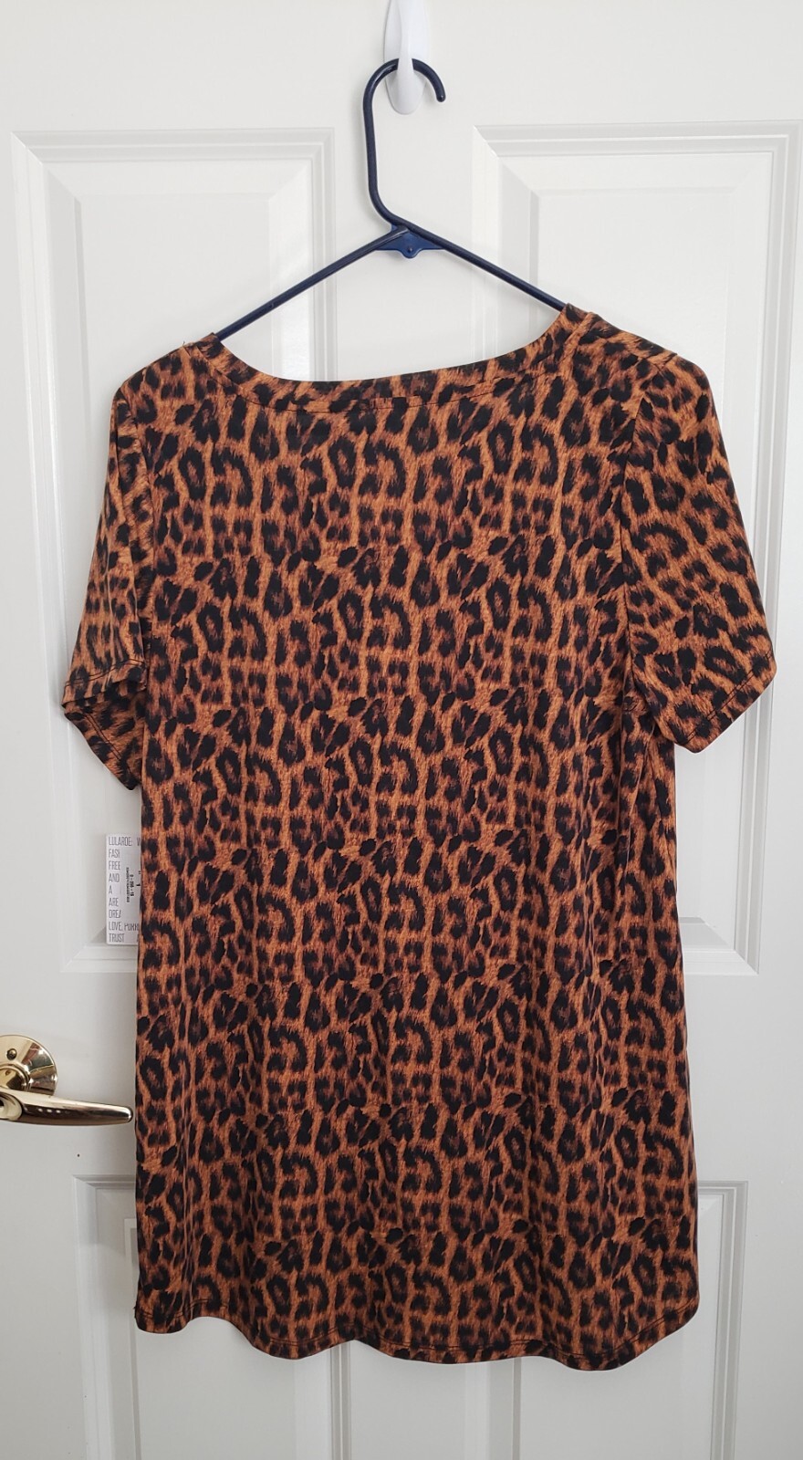 LuLaRoe Christy T Large Leopard Cheetah Animal Print NWT HTF RARE Unicorn