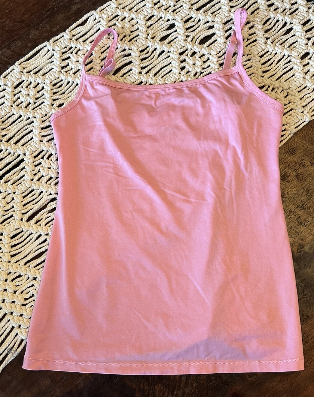 Jockey Tank Top – Pink – Size Small