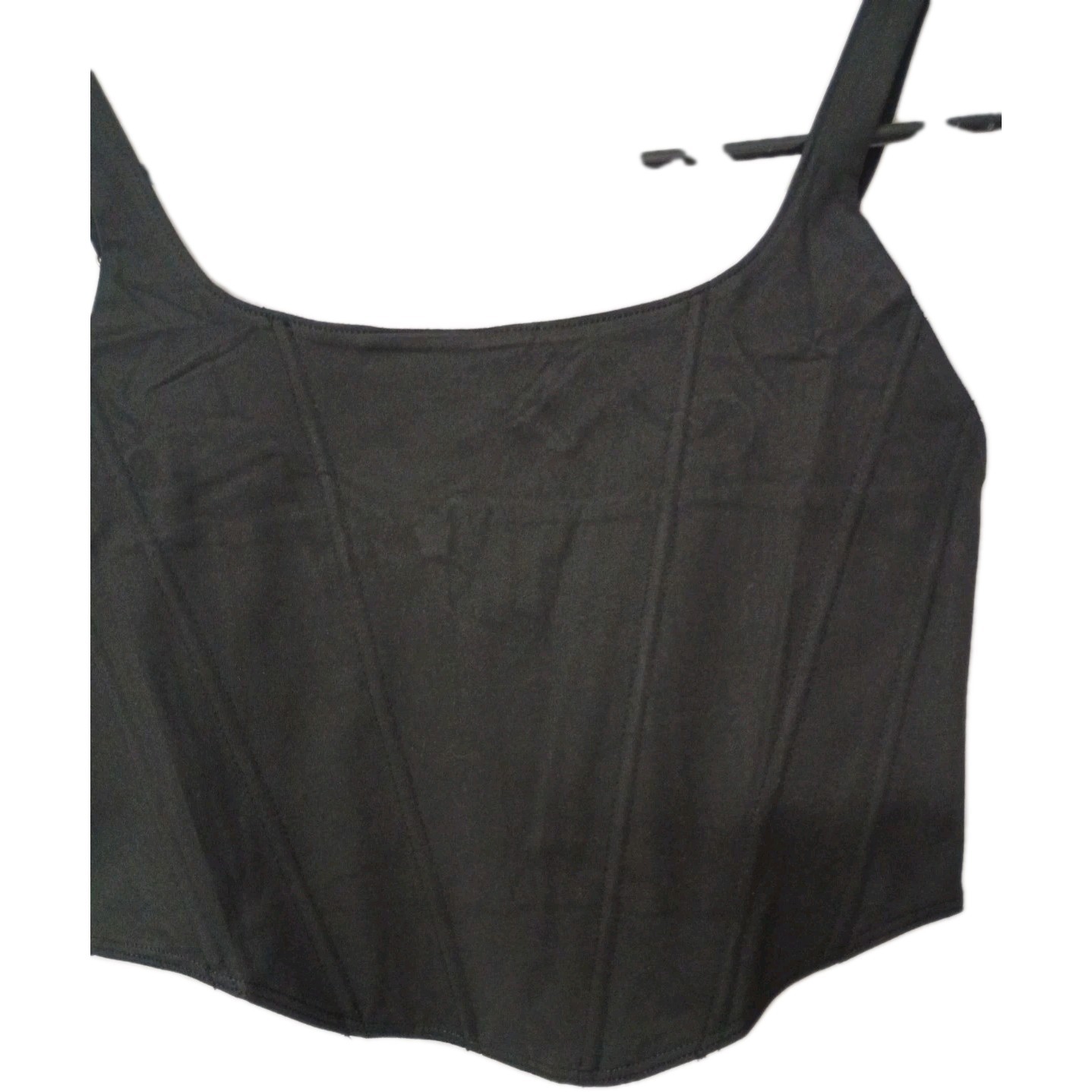 Reoria Corset Top Tank Zip Back Whimsigoth Fairy Biker Women’s Medium