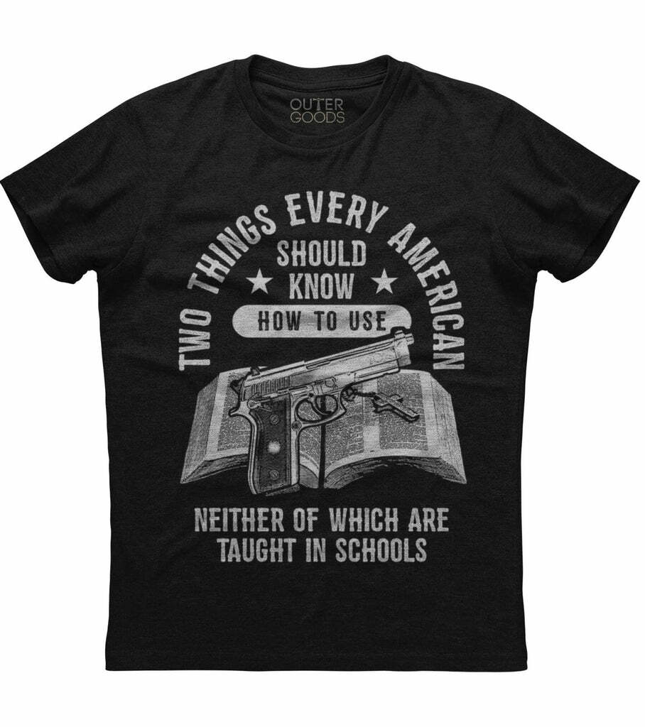 Two Things Every American Should Know How To Use New Men’s Shirt Holy Bible Tees