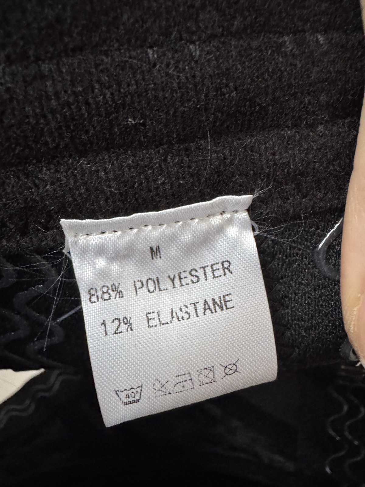 Micas Women’s Black Cropped Corset Top NWT Size S Satin Bustier Bralette