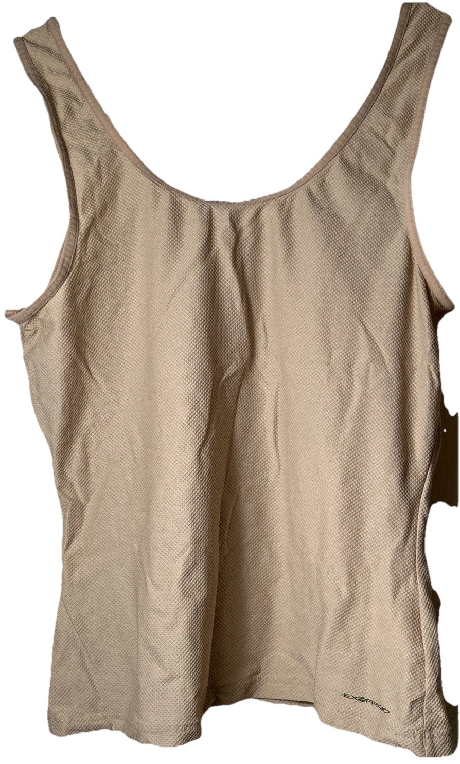 Exofficio Small Tank Top Scoop Neck Sleeveless Stretch Cami Travel Quick Dry