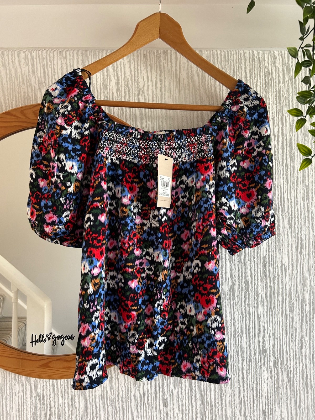 New | TU Woman | boho blouse top | size 12 | festival holiday summer