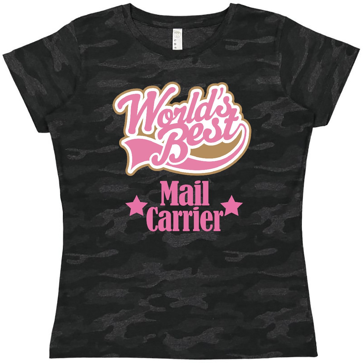 Inktastic Mail Carrier Postal Worker Gift Women’s T-Shirt Worlds Best Greatest