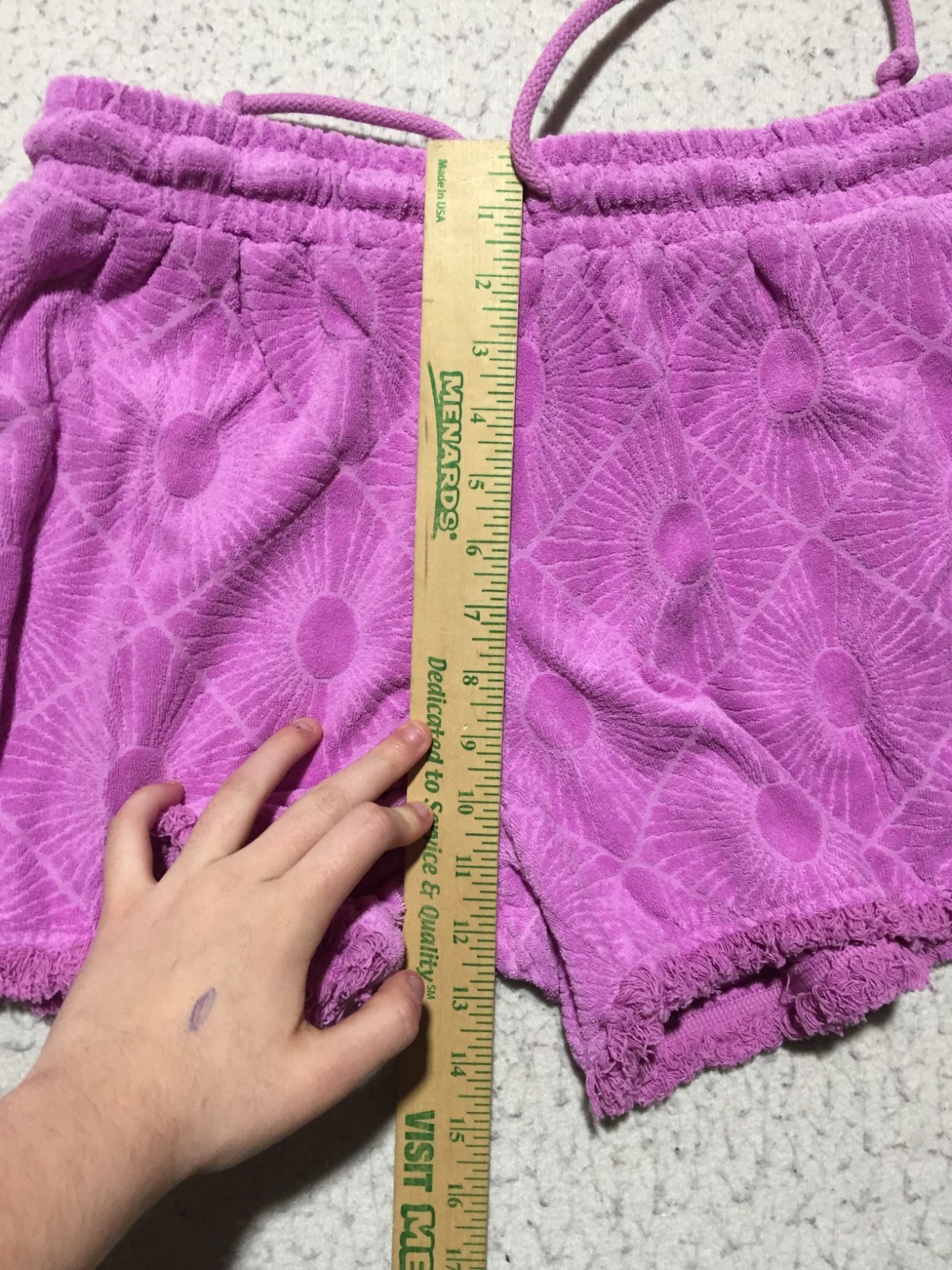 Loft Beach Set Womens S Small Purple Short Sleeve Shirt & Shorts