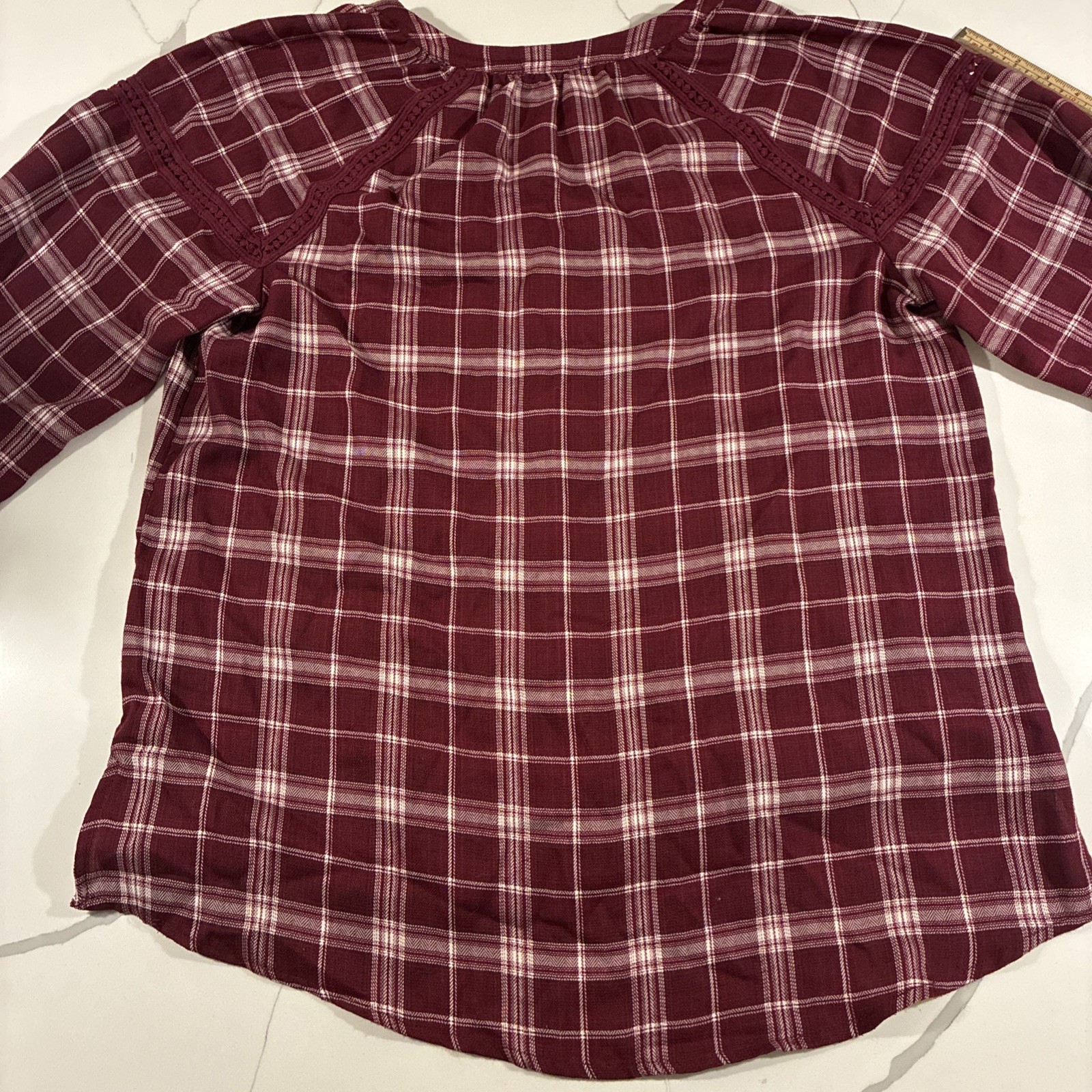 Kate &Sam Boho Embroidered Blouse Large