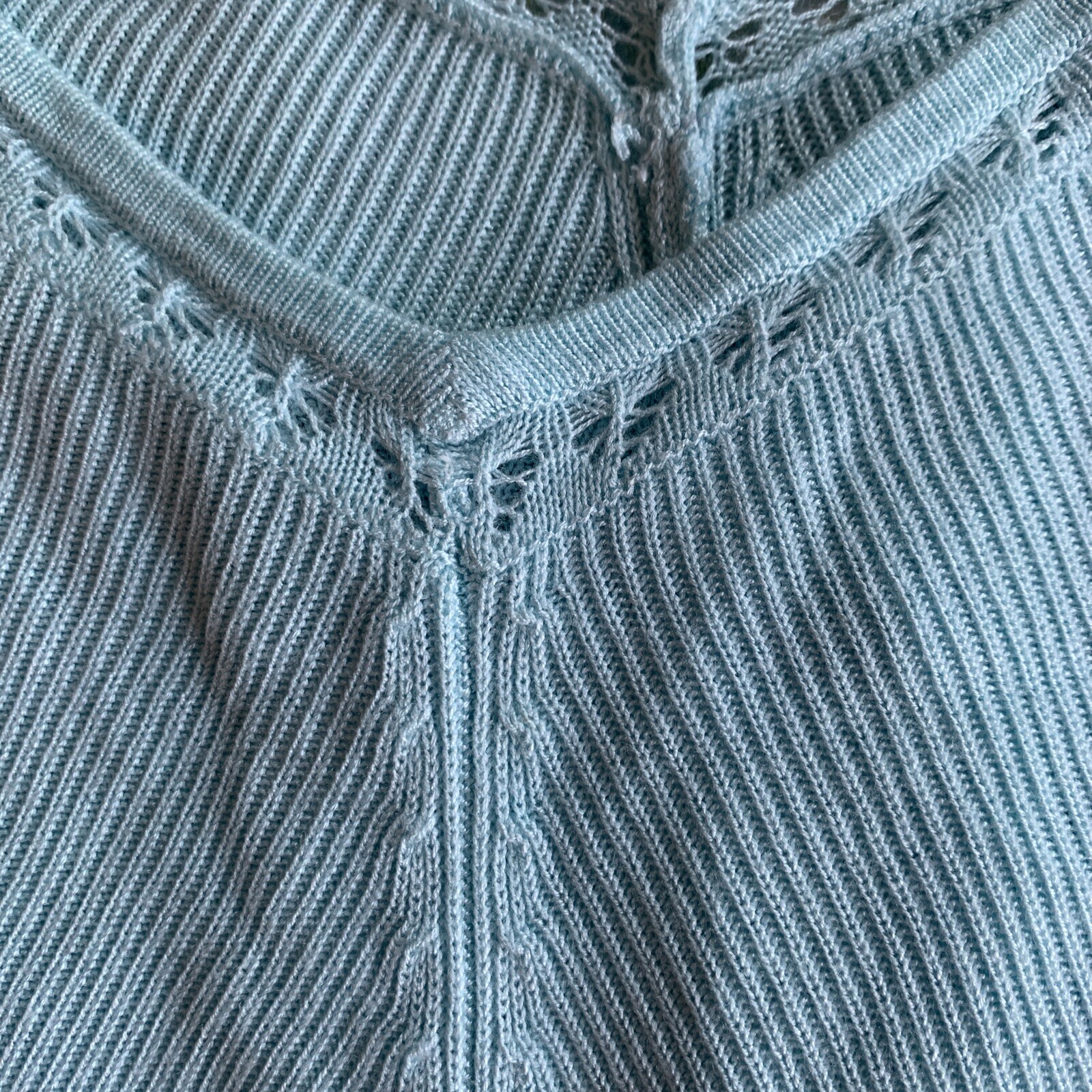 Women’s Knit Poncho Cape Shawl Wrap Shoulder Baby Blue One Size Fits All