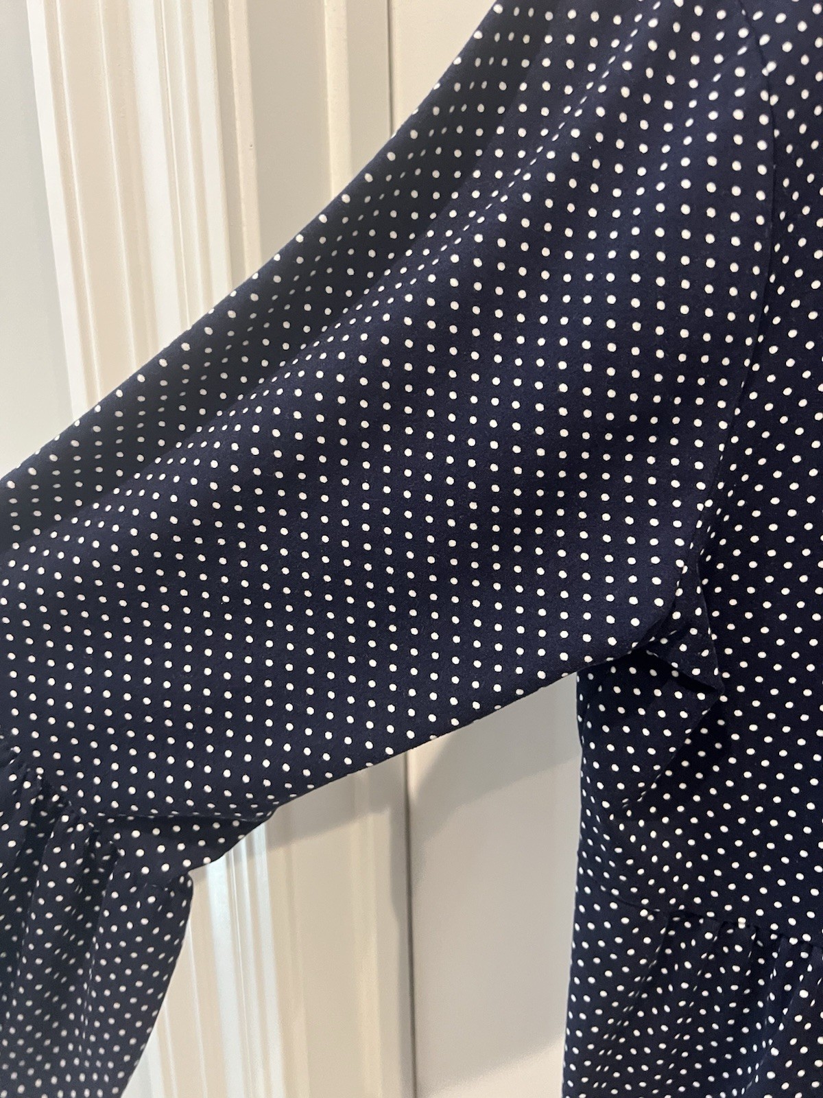 Chris & Carol Polka Dot Top Size Large