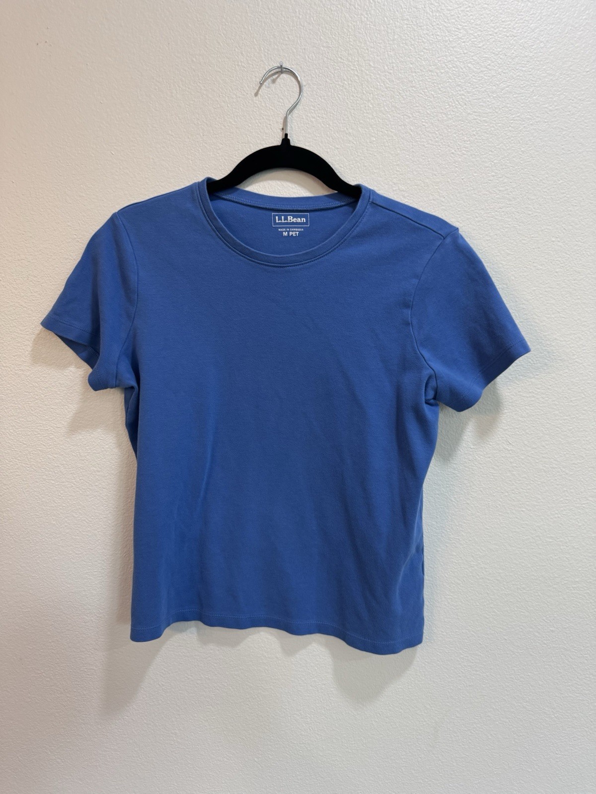 Women’s L.L.Bean Tee, Short-Sleeve Crewneck M Petite