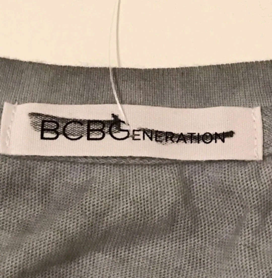 Lot of 10 BCBGeneration Graphic Logo Oil Wash Sleeveless Knit Tanks Womens XS