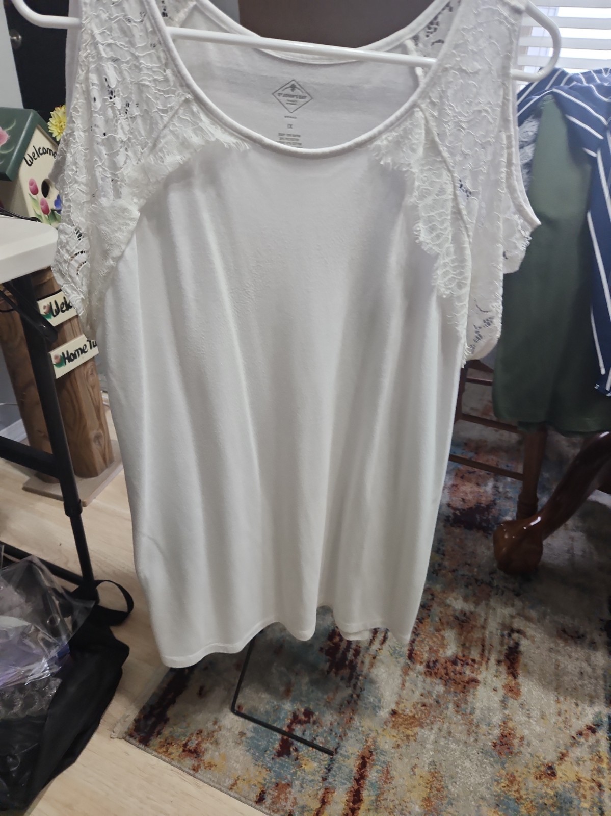 St John’s Bay Cold Shoulder Shirt 0006