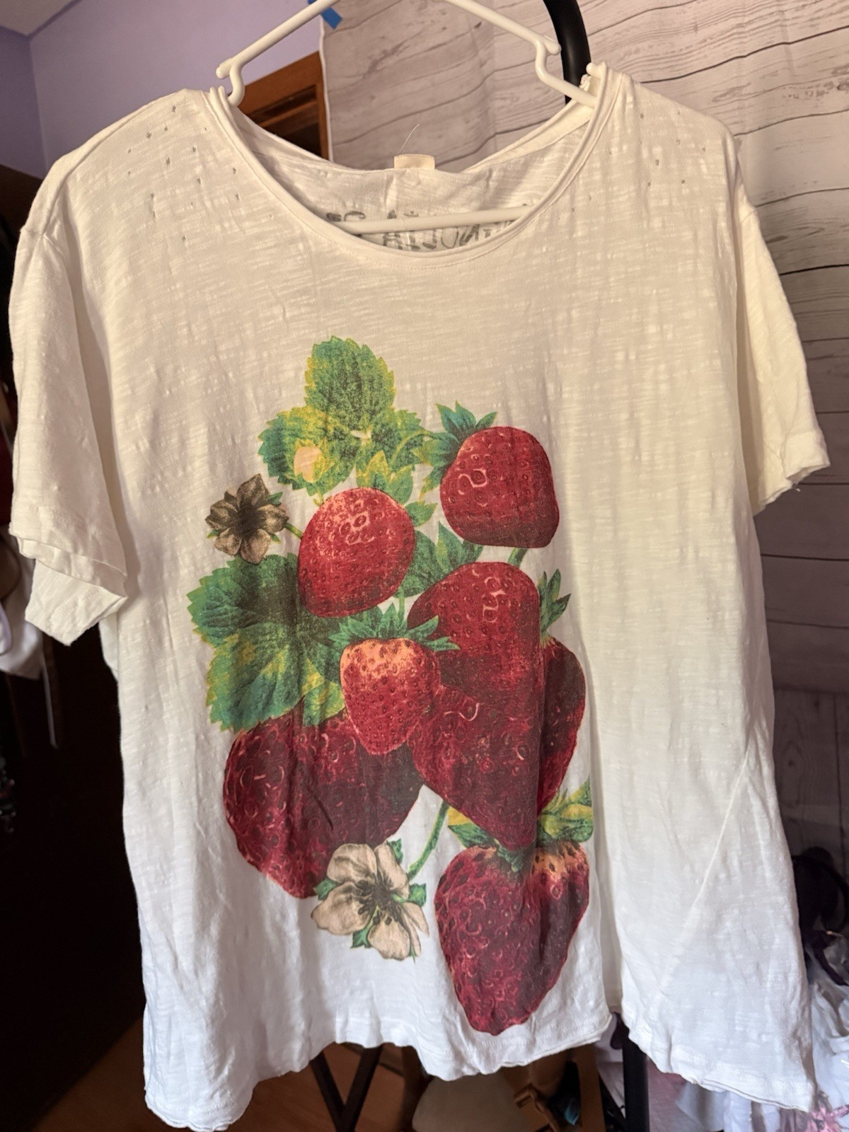 SOLD OUT NWT Magnolia Pearl Love Supply Co Strawberry Blooms Tee