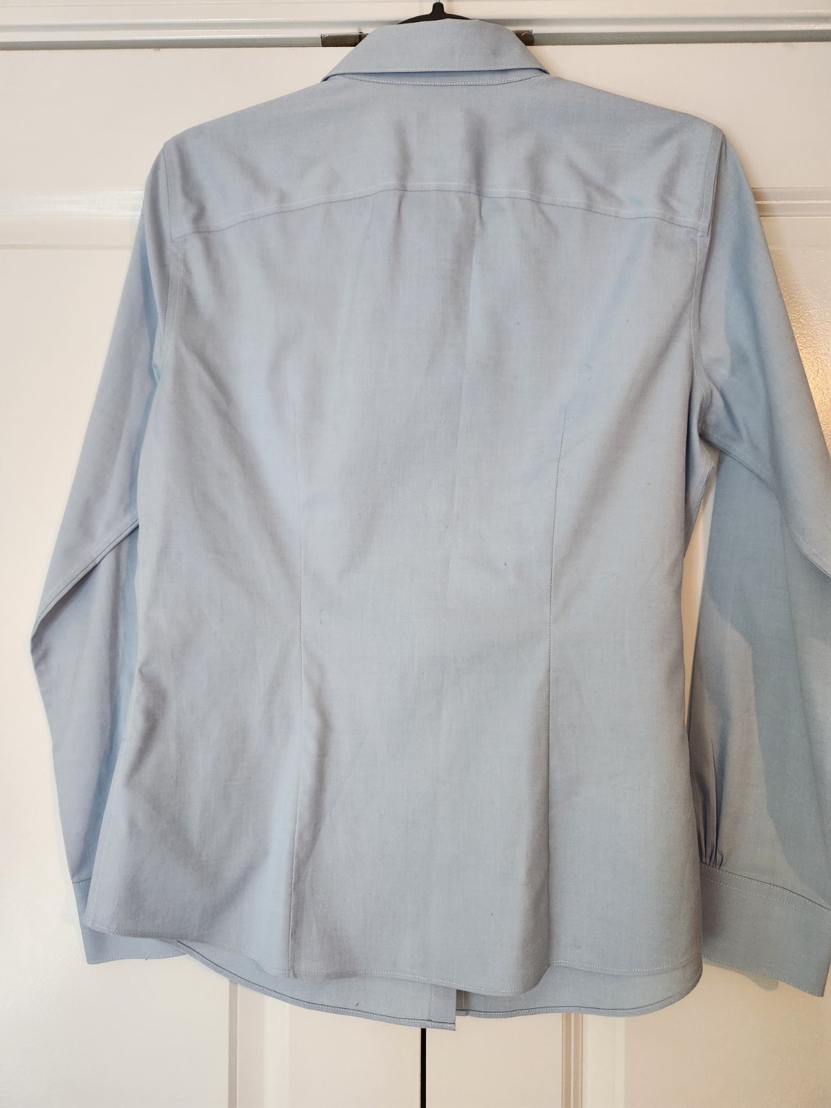 Brooks Brothers Button Up Shirt Womens Size 6 Crisp Non Iron Cotton Stretch