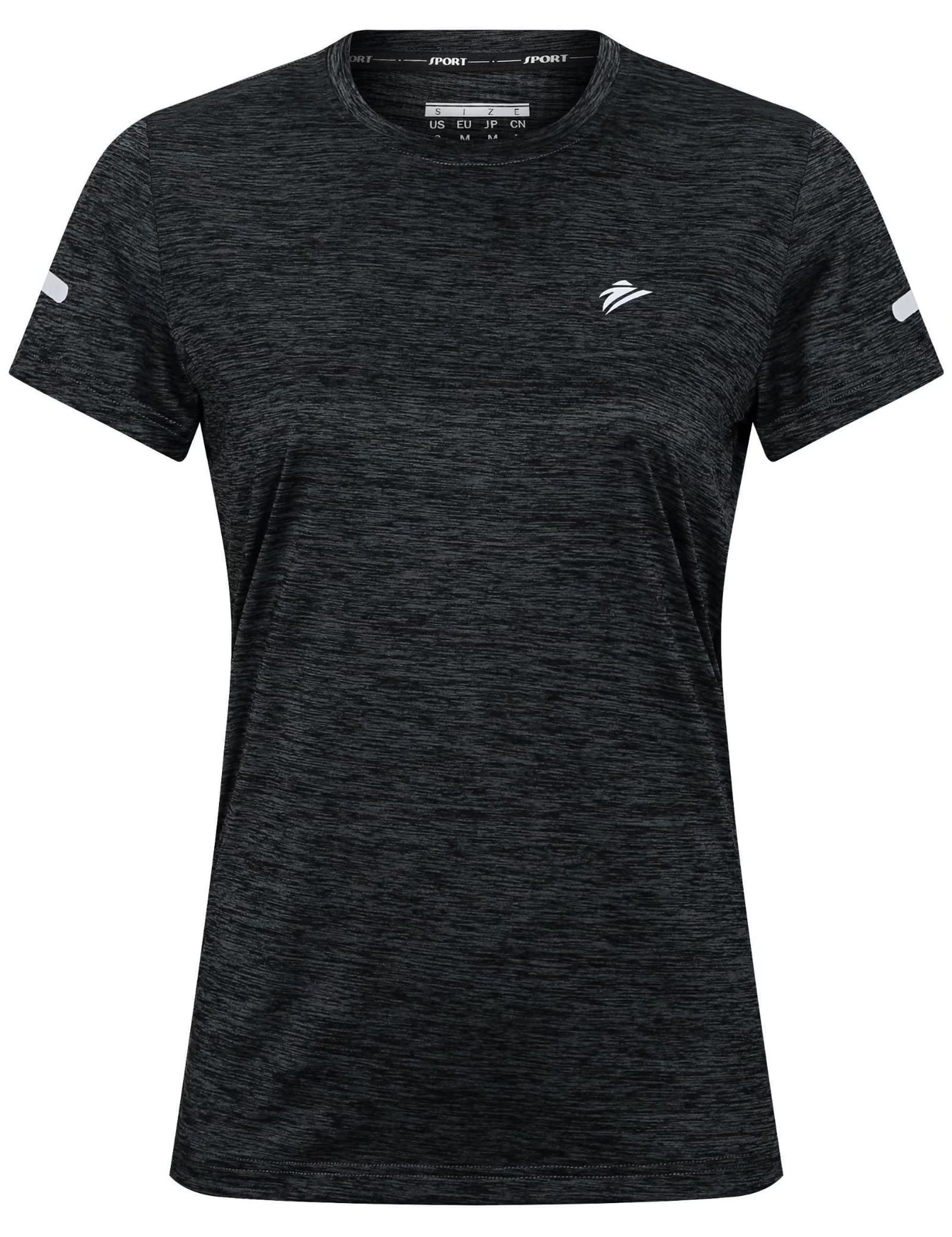 Women Gym Workout T-Shirts Short Sleeve Athletic Training Quick Drying Sport Tee
