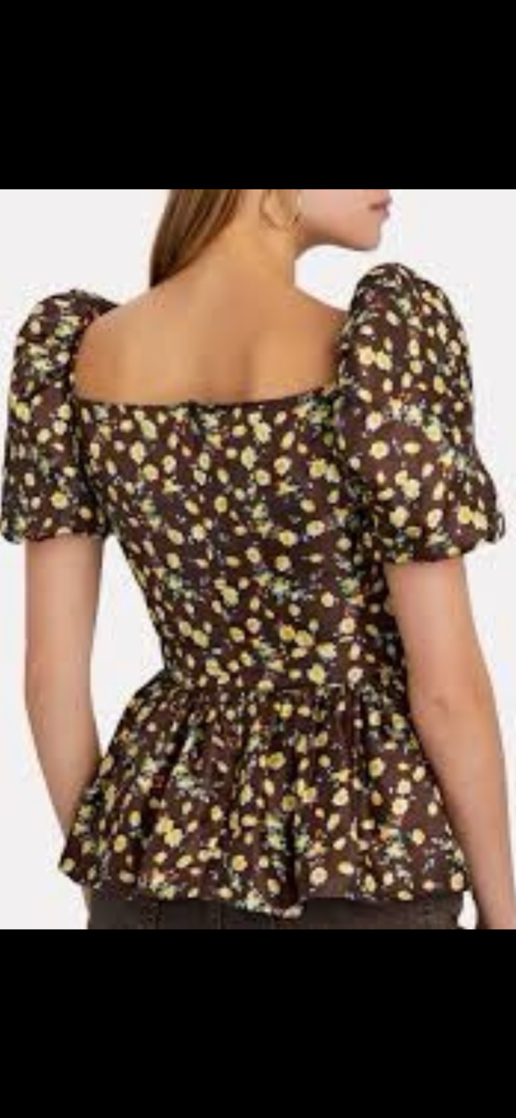New Women’s Autumn Adeigbo Bridgette Gorgeous Floral Print Blouse 2,8