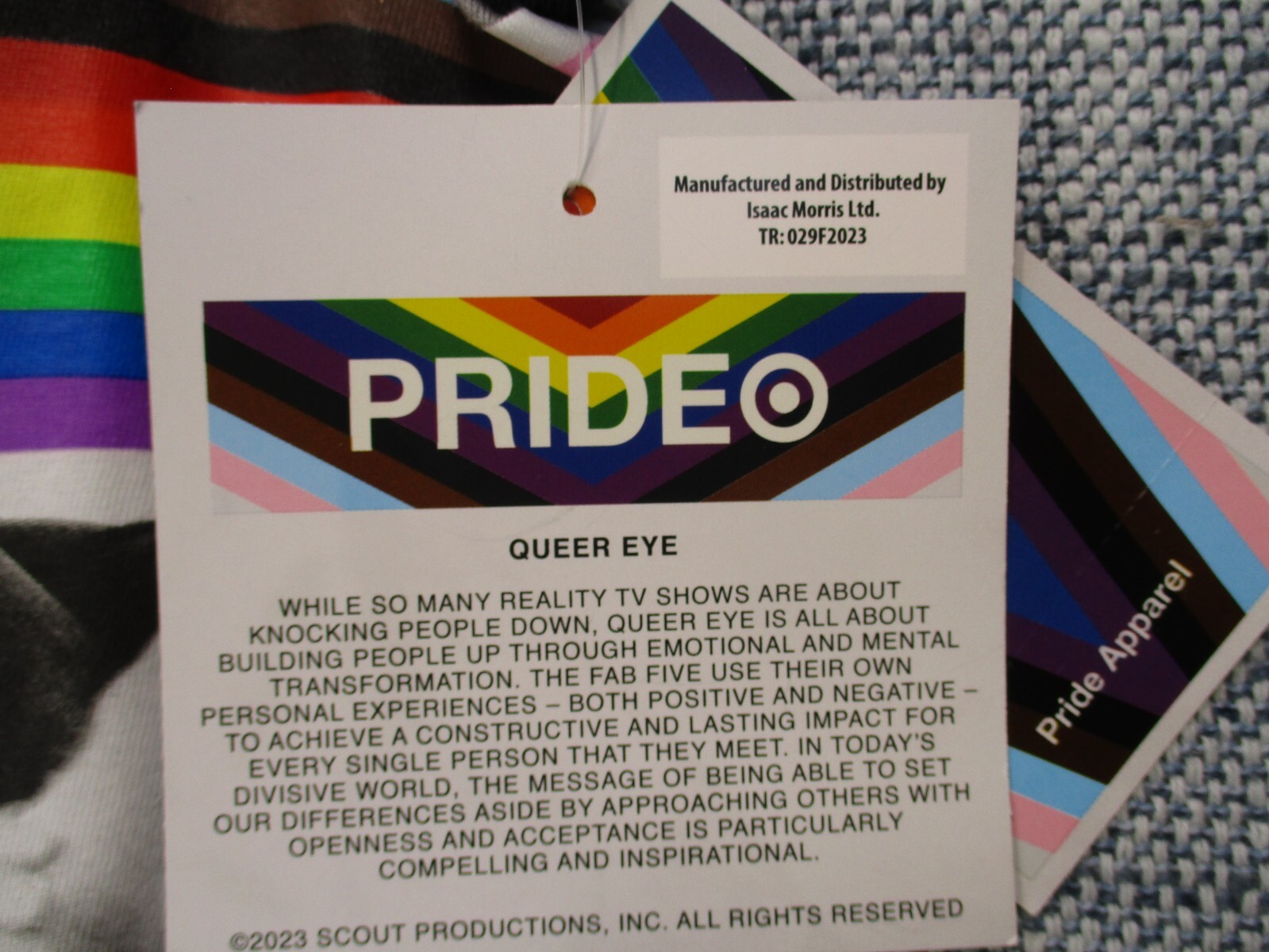 New Queer Eye “Can You Believe?” Pride Tank Top Size XS