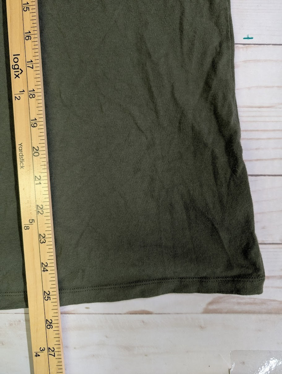 Old Navy Size XXL Everywear Green V Neck Short Sleeve Womens Casual Top
