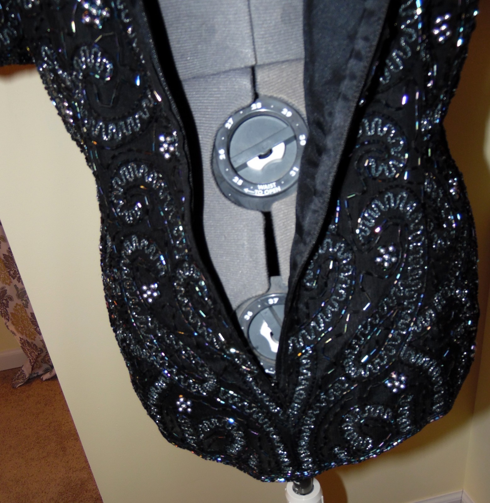 Vintage! Stenay Beaded Top, Short Sleeve ~ Great for any Occasion ~ Size Large