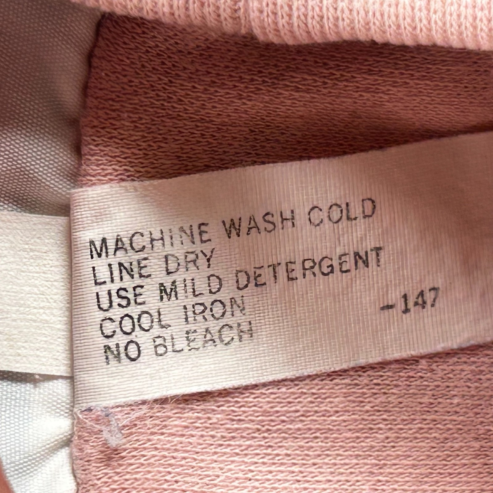 Thackery Turtleneck Pullover Top Womens L+ Rose Gold Comfort Stretch Long Sleeve