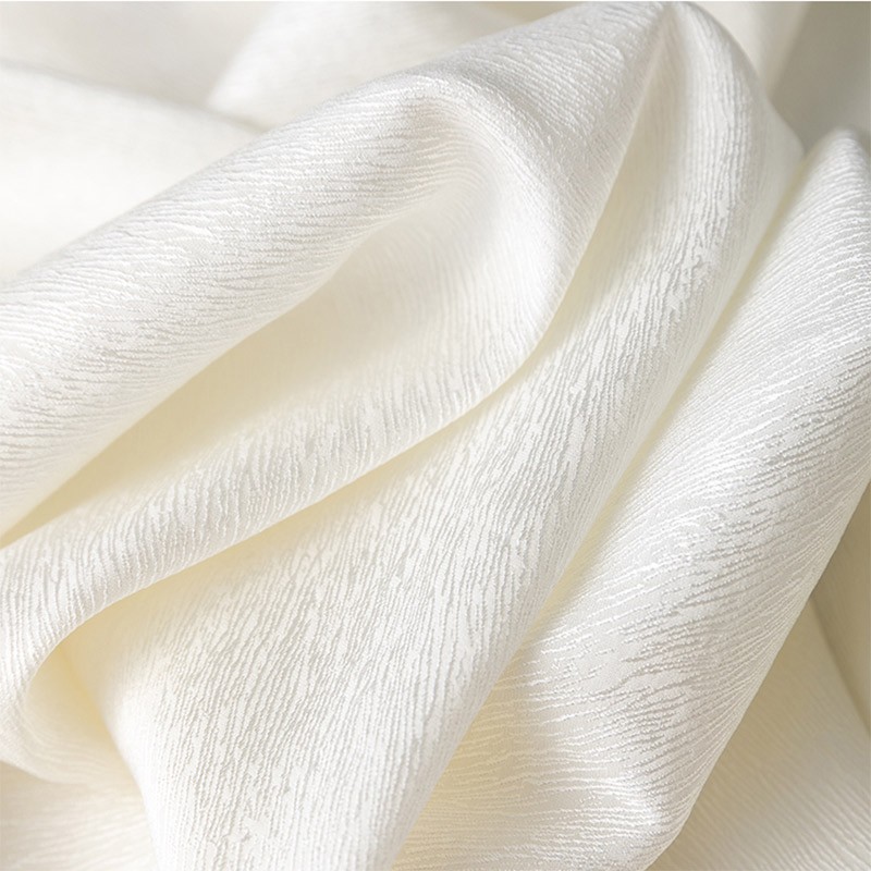 93% Silk 7% Spandex 20 momme White Long Sleeve Women Shirt Top Blouse MM4140