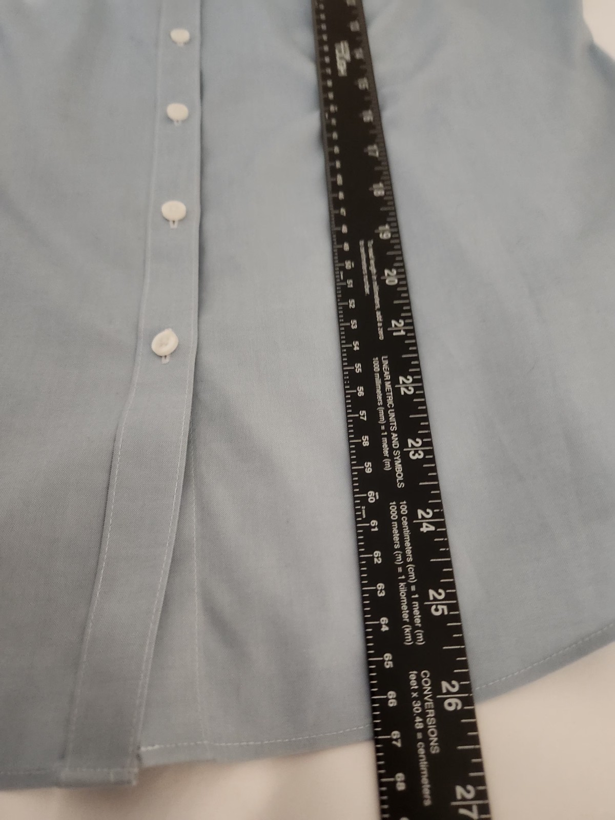 Brooks Brothers Button Up Shirt Womens Size 6 Crisp Non Iron Cotton Stretch