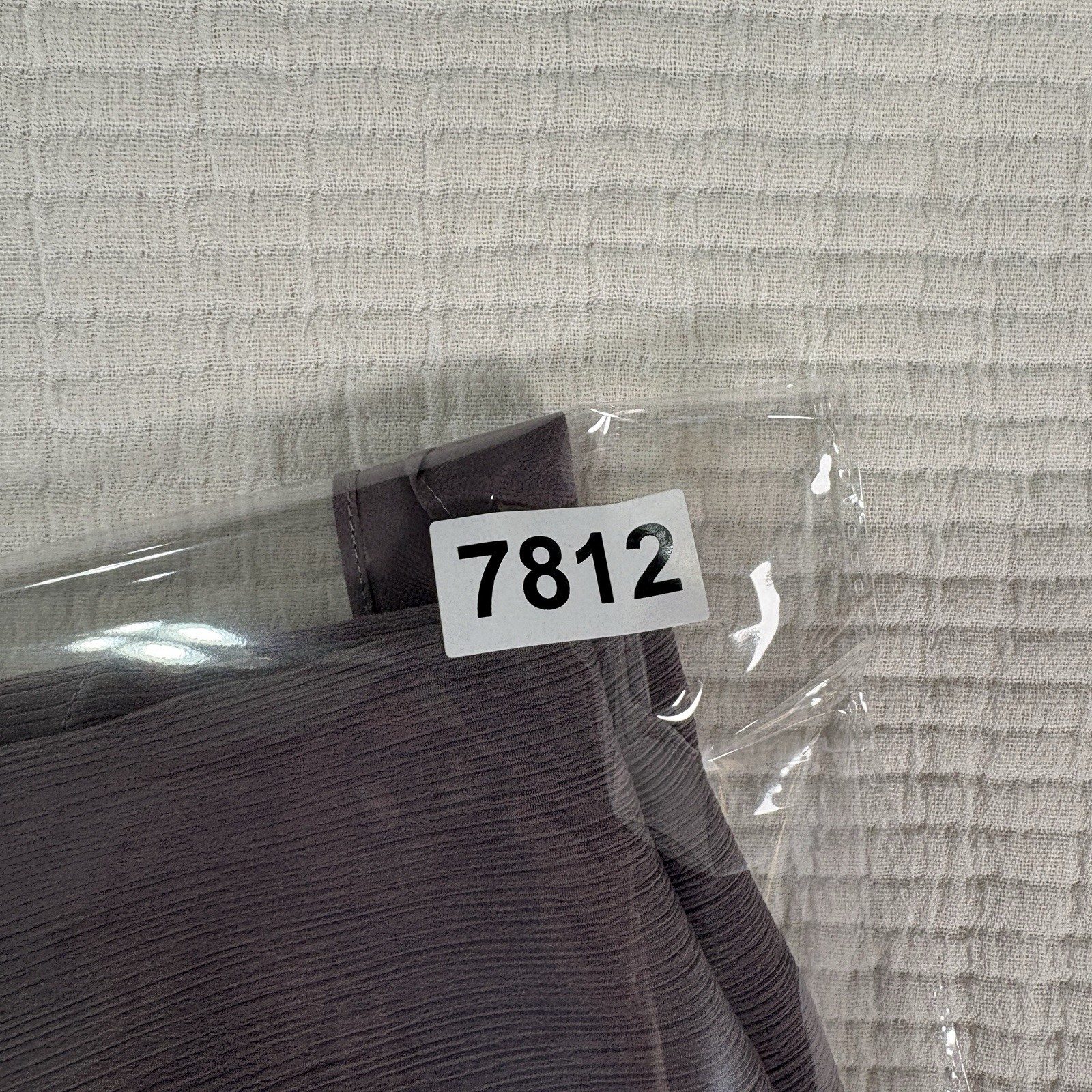 Soft Surroundings Tunic Top Small Gray Purple Asymmetrical Hankie Hem Layered