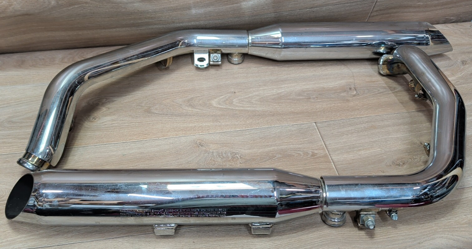 2004 – 2013 OEM HARLEY SPORTSTER MUFFLER 883 1200 XL CHROME LEFT RIGHT 80399-04