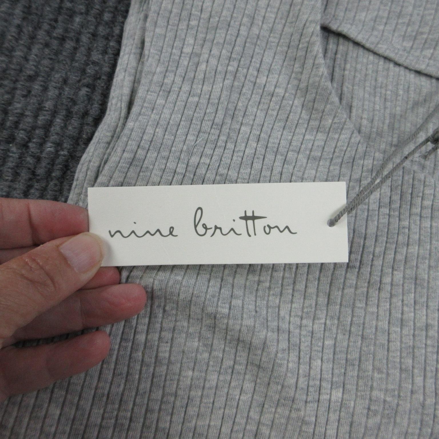 Nine Britton Shirt Womens 2X Gray Sleeveless Button-Up Ribbed Stretch Casual NWT