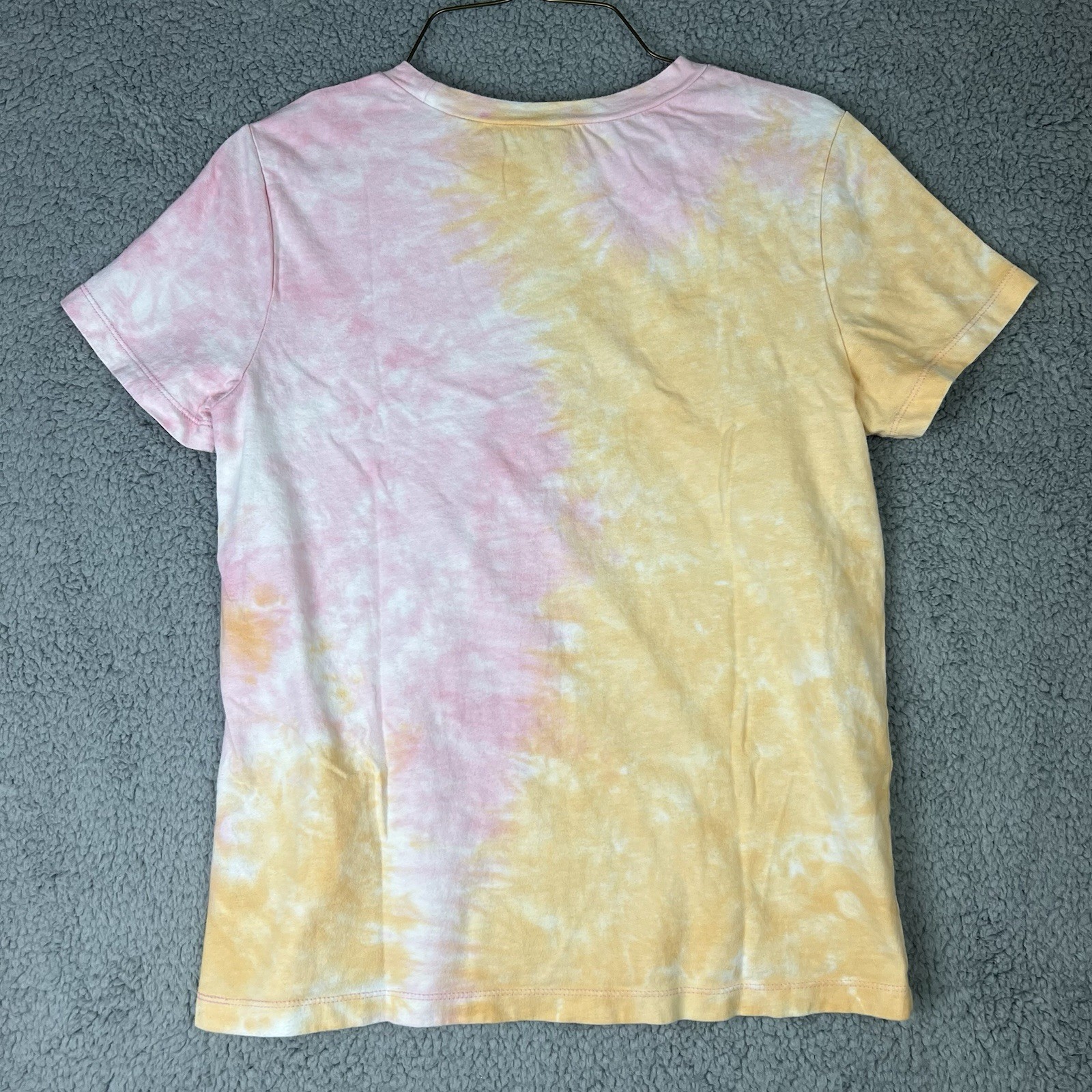 Wild Fable Women’s Size Small Yellow And Pink Tie Dye Shirt