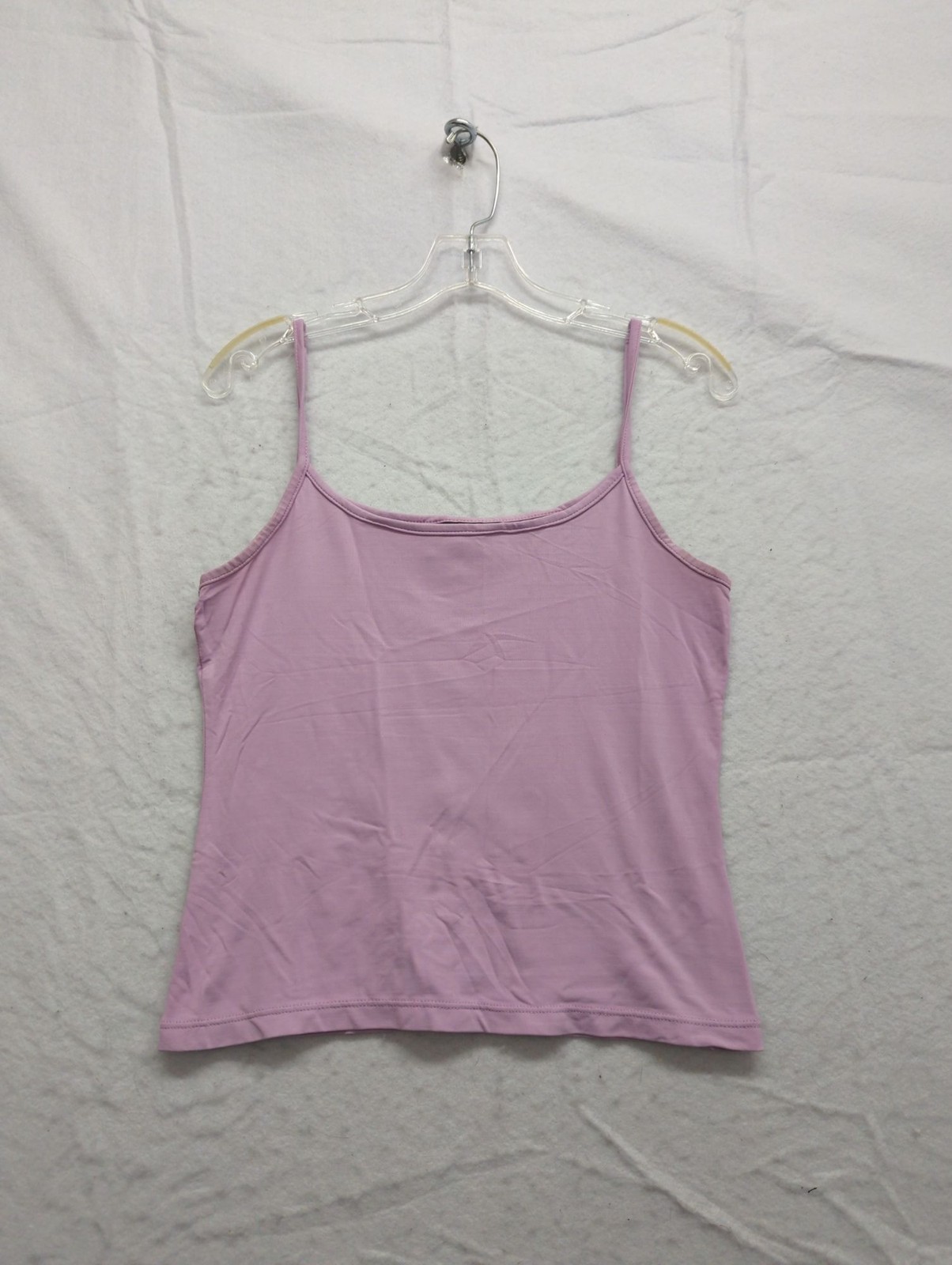 Banana Republic Lavender Stretch Camisole Tank Top Nylon Spandex Blend Size M