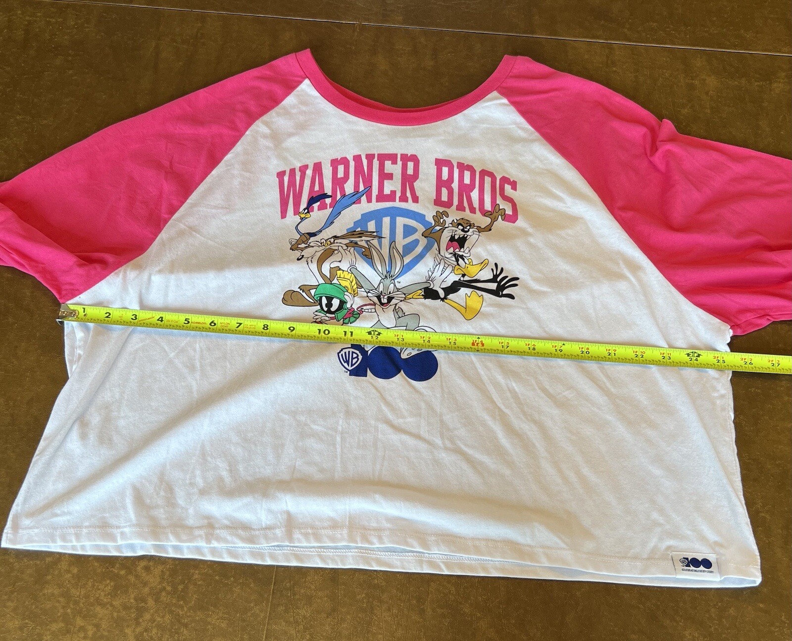 Woman 3XL Warner Bros 100 Celebrating Every Story Tshirt NWOT