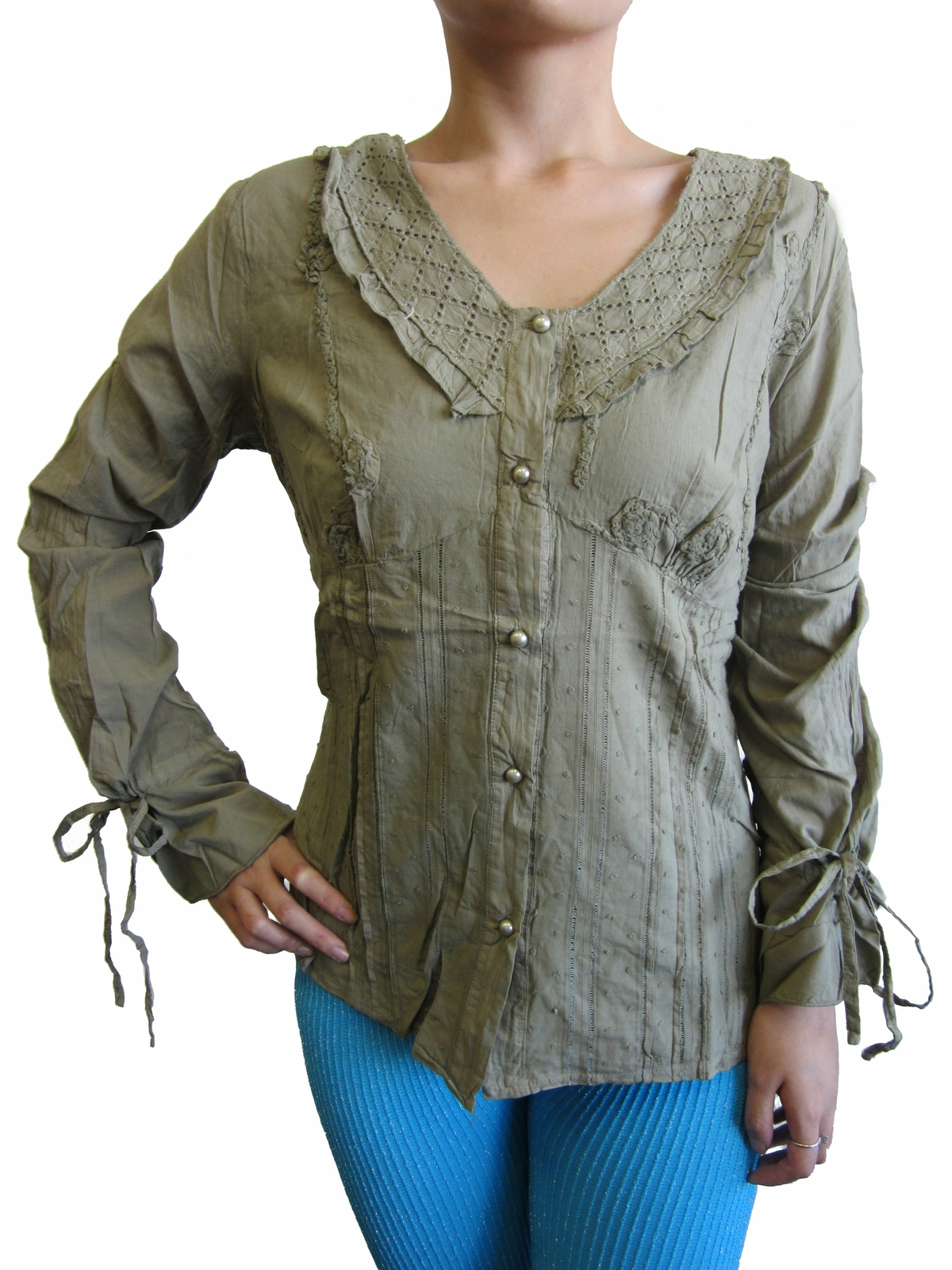 Fabric & Fabric, Long Sleeve Tops (8205)