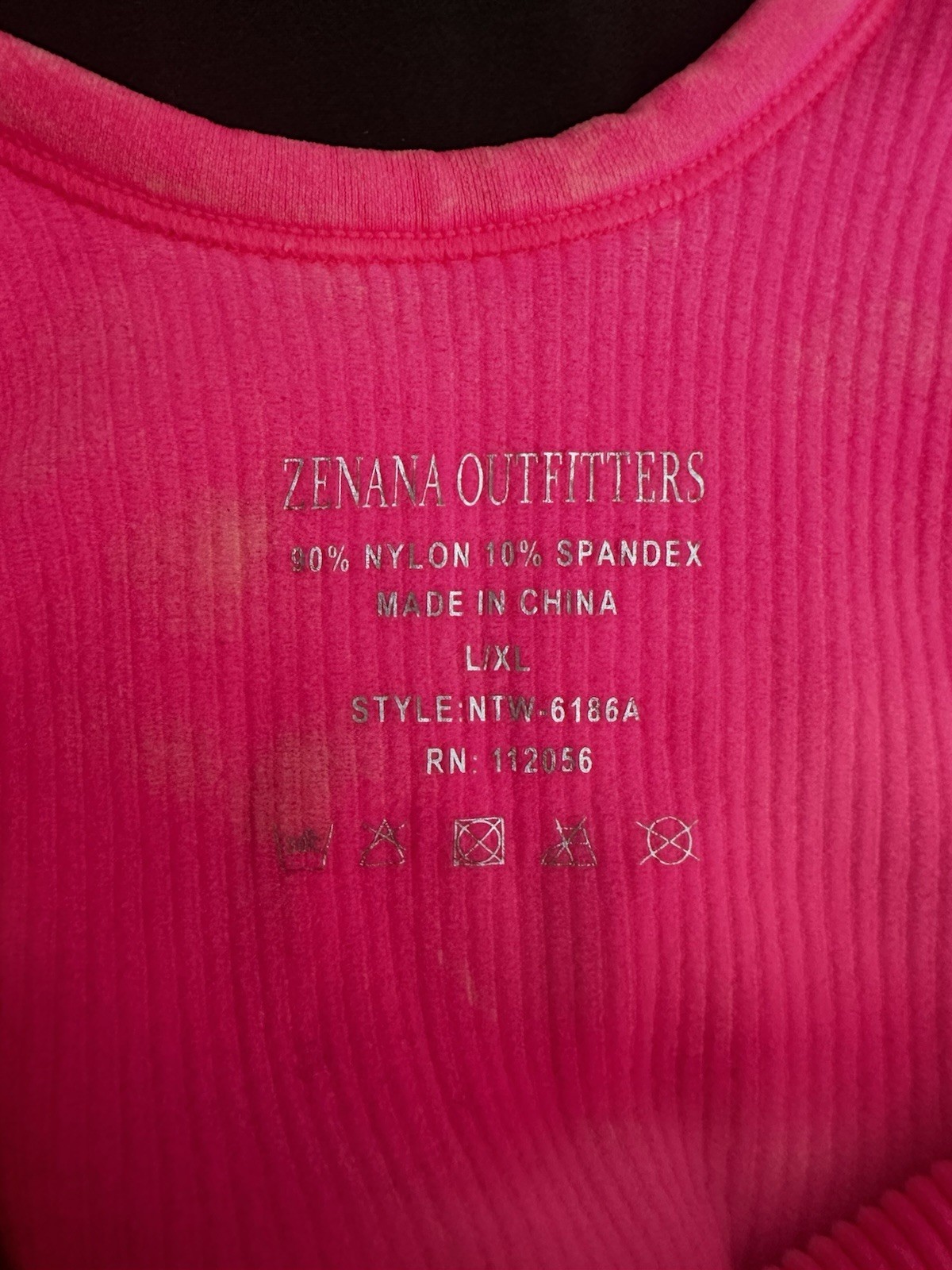 Zenana Bralette Solid Ribbed Knit Stretch V-Neck L/XL 3 Pack
