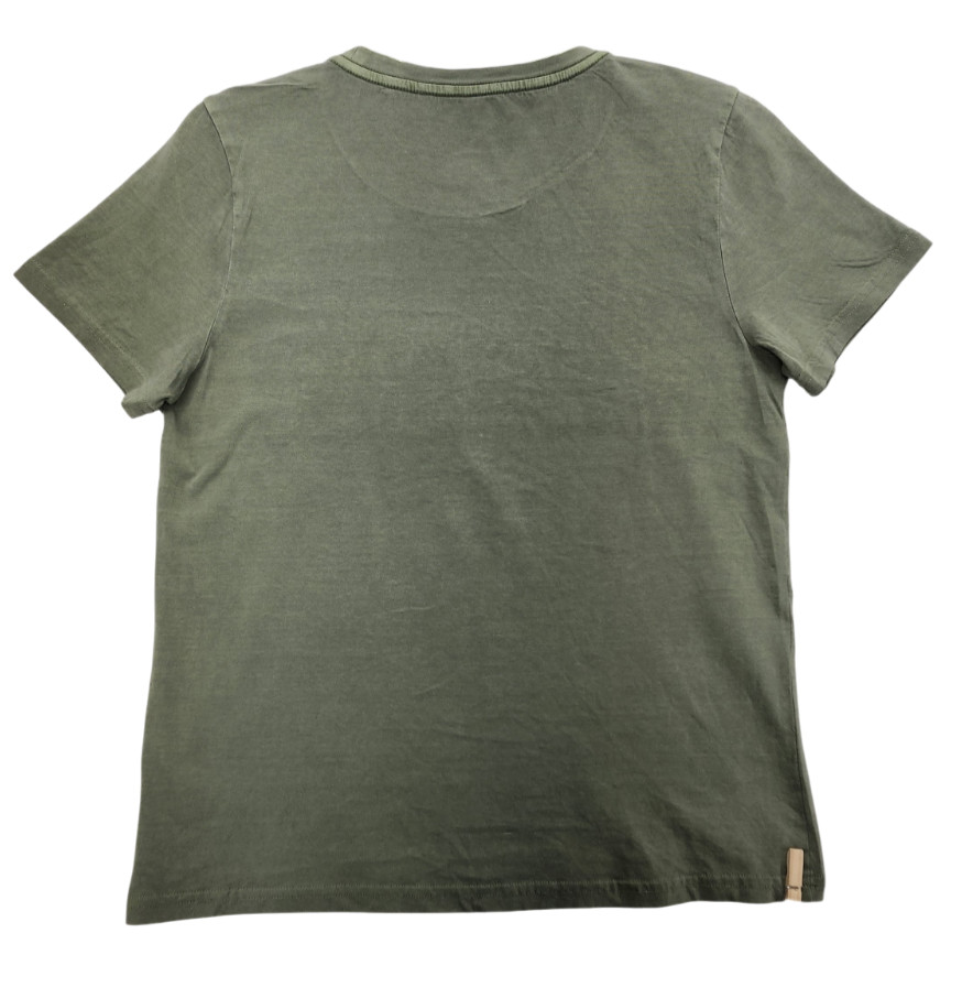 Lucky Brand Authentic Hendrix Womens Olivine Floral Classic Crew Tee SZ S M1133