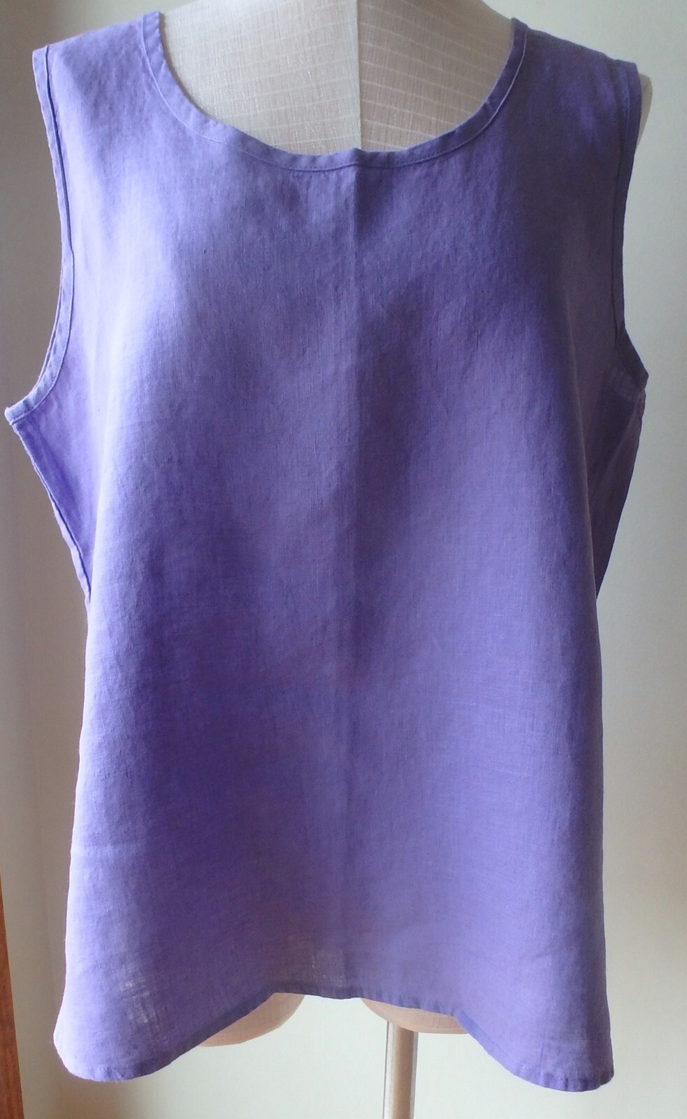 FLAX Designs LINEN Select TANK M & L NWT WISTERIA
