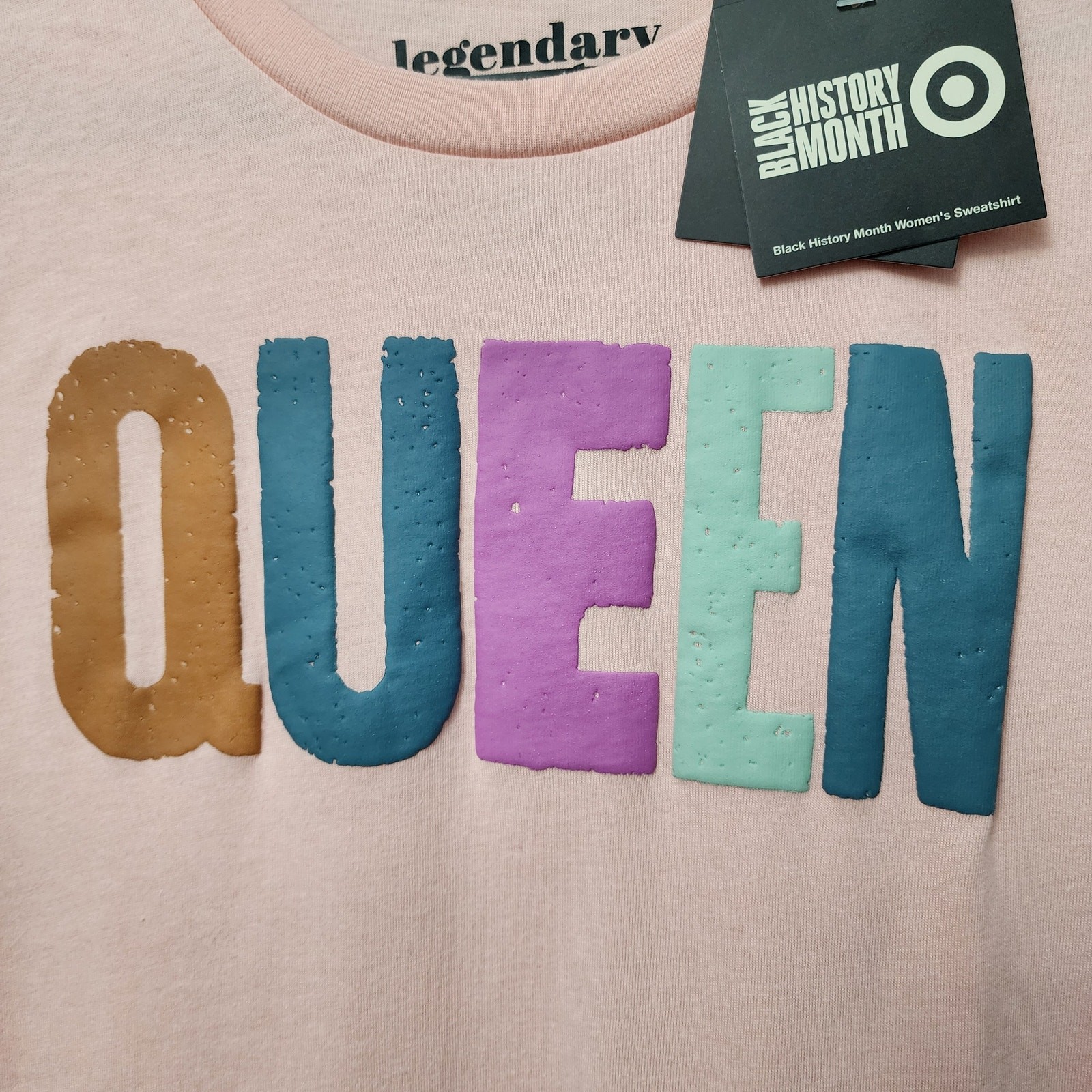 Queen T-Shirt Legendary Roots Pink Small